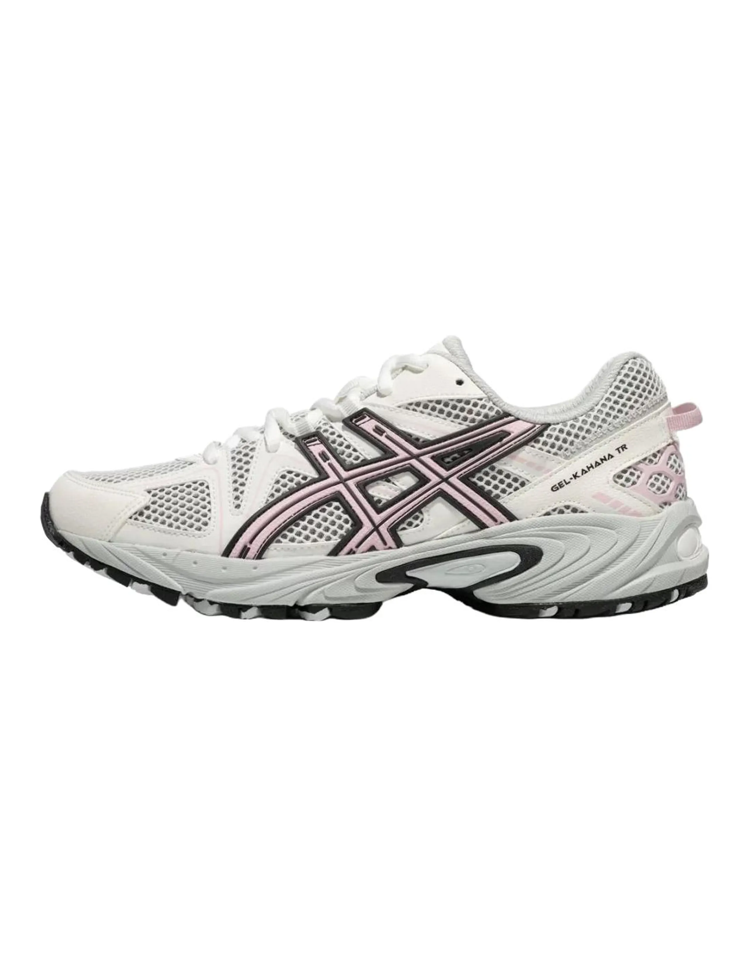 Asics Gel-Kahana TR Fabric Synthetic Leather Versatile Comfortable Low-Top Casual Lifestyle Shoes Women's White Pink