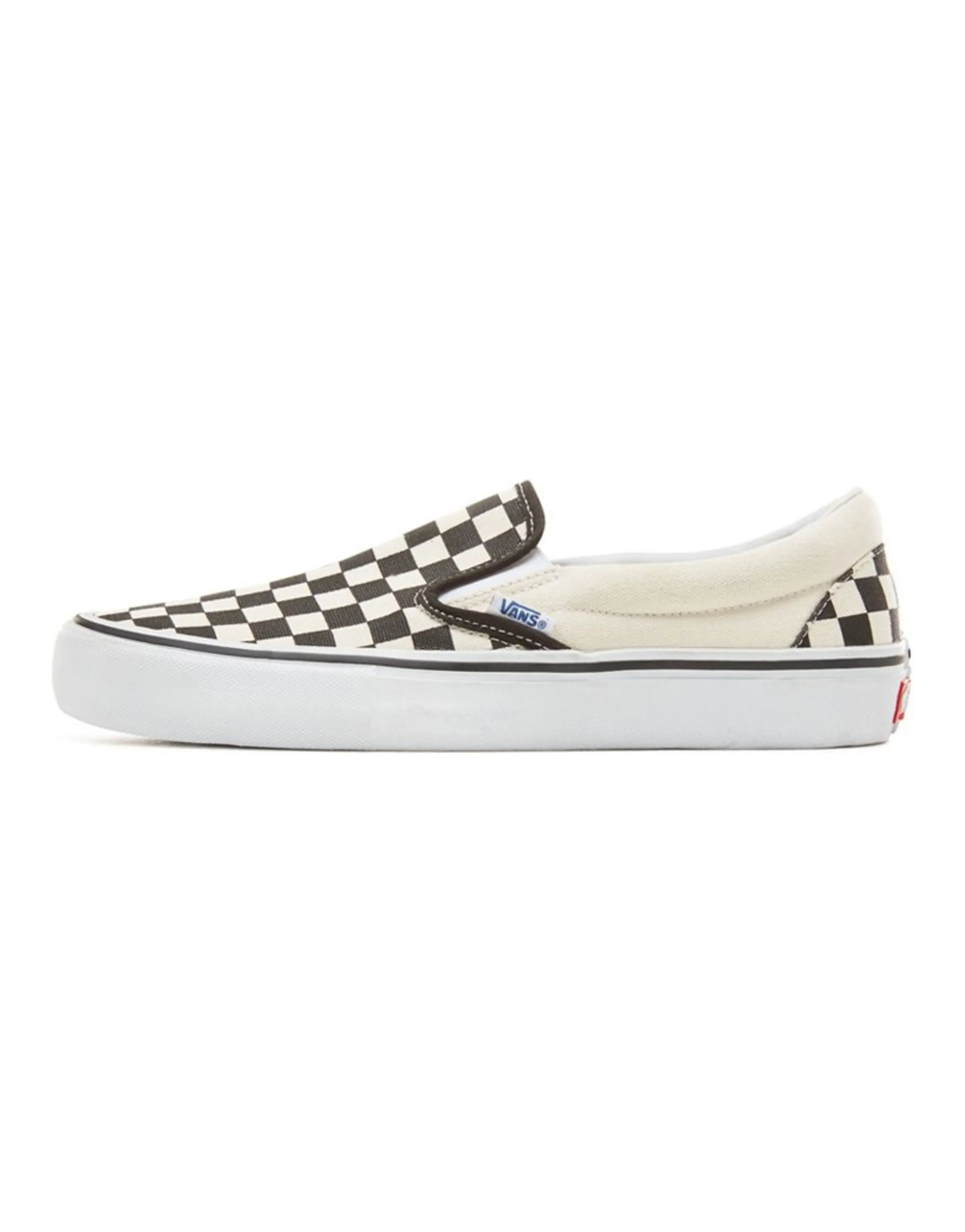 Vans Slip On Pro Checkerboard Black White