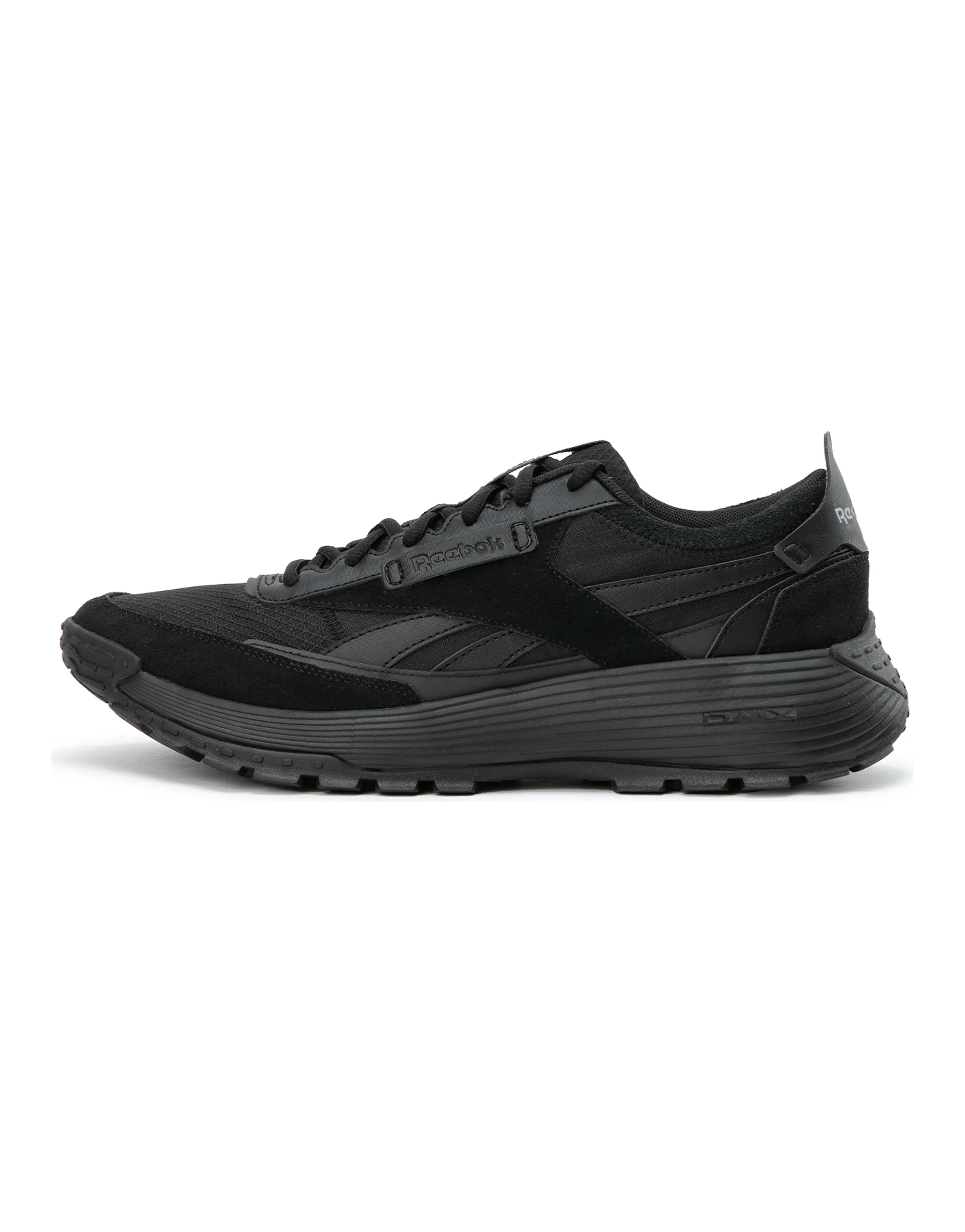 Reebok Wear-Resistant Slip-Resistant Low-Top Running Shoes Unisex Black