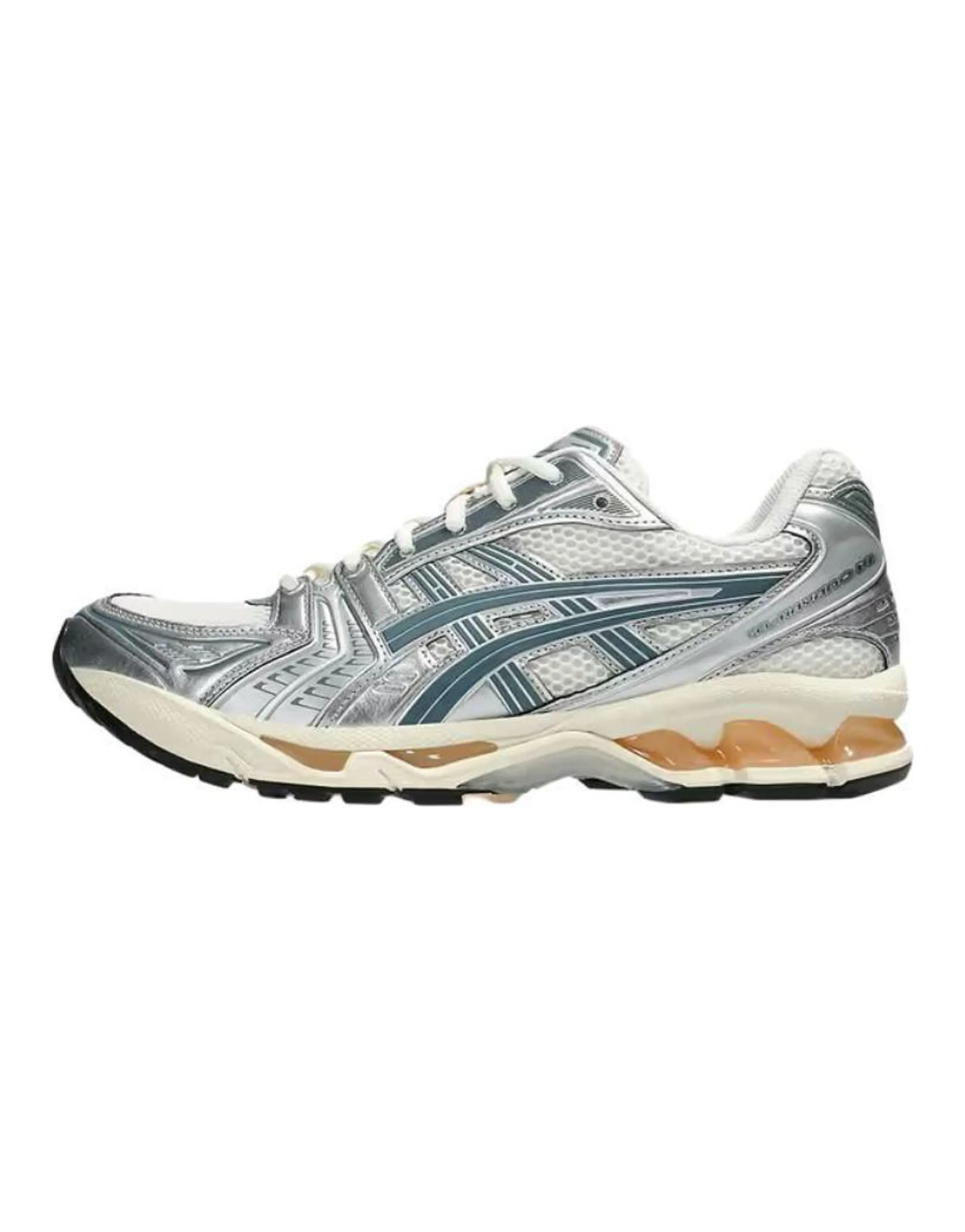 ASICS Gel Kayano 14 Birch Pure Silver Teal Gold
