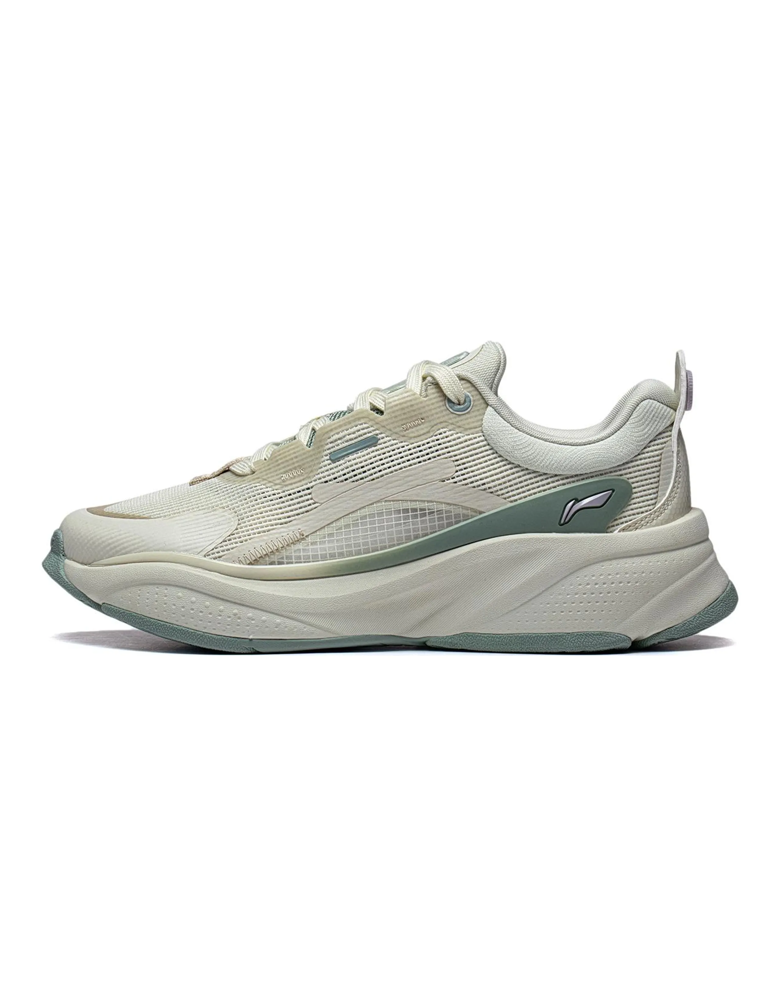 LINING Soft Series Casual Shoes Women's Low-Top Green