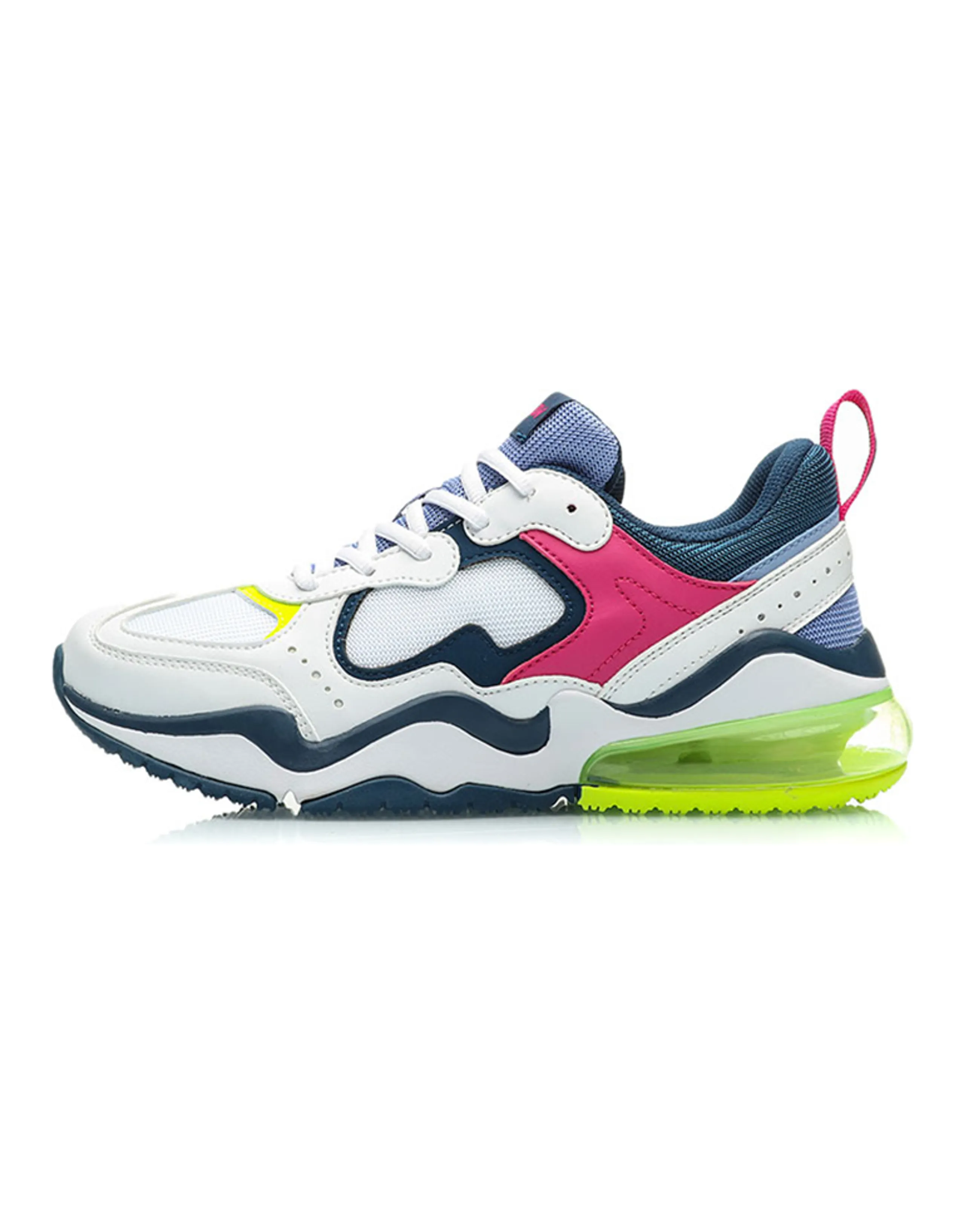 LiNing CF Neon Source Non slip Lightweight Low Top Casual Shoes Women's