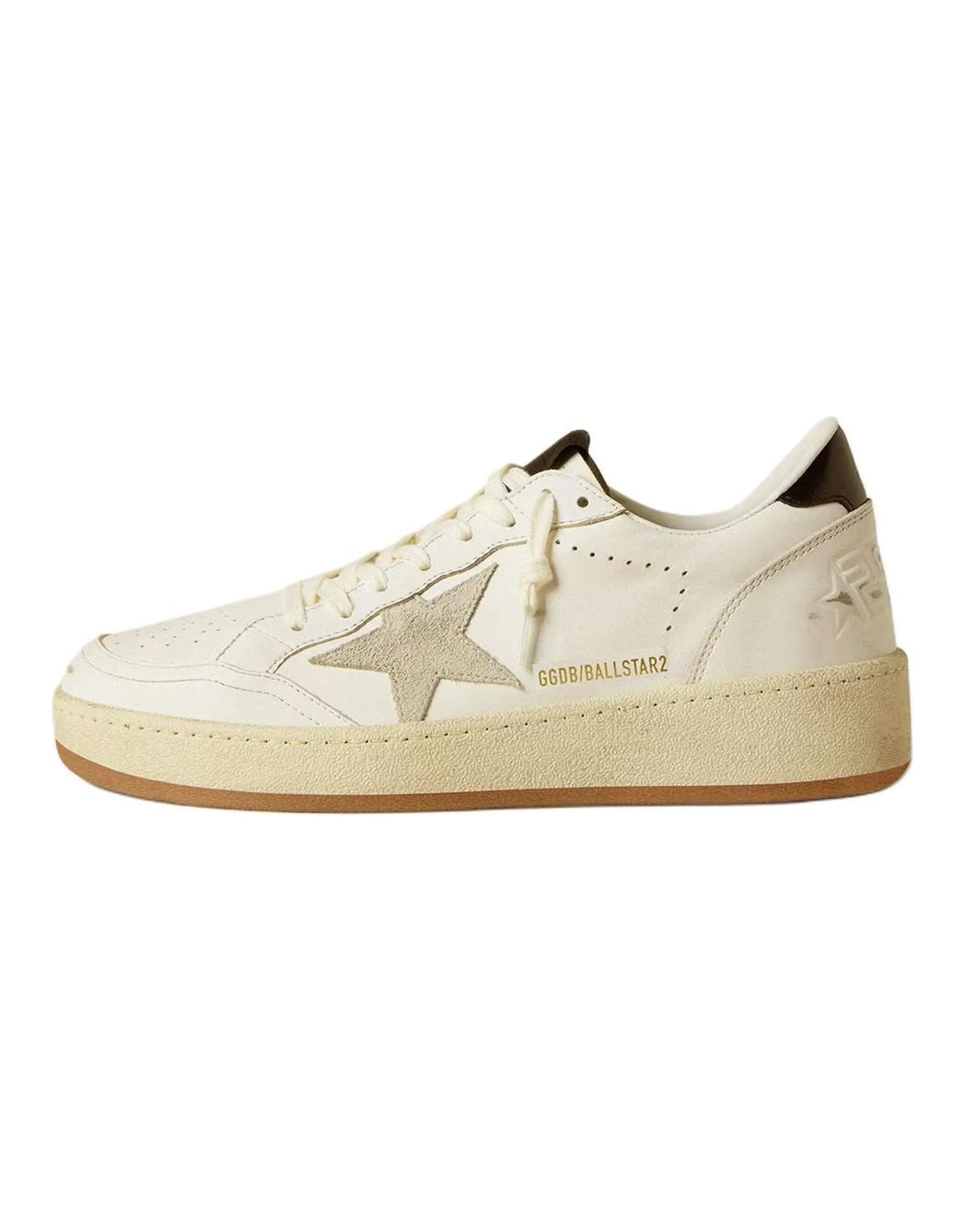 Golden Goose Ball Star Low Top Skateboard Shoes Women's White