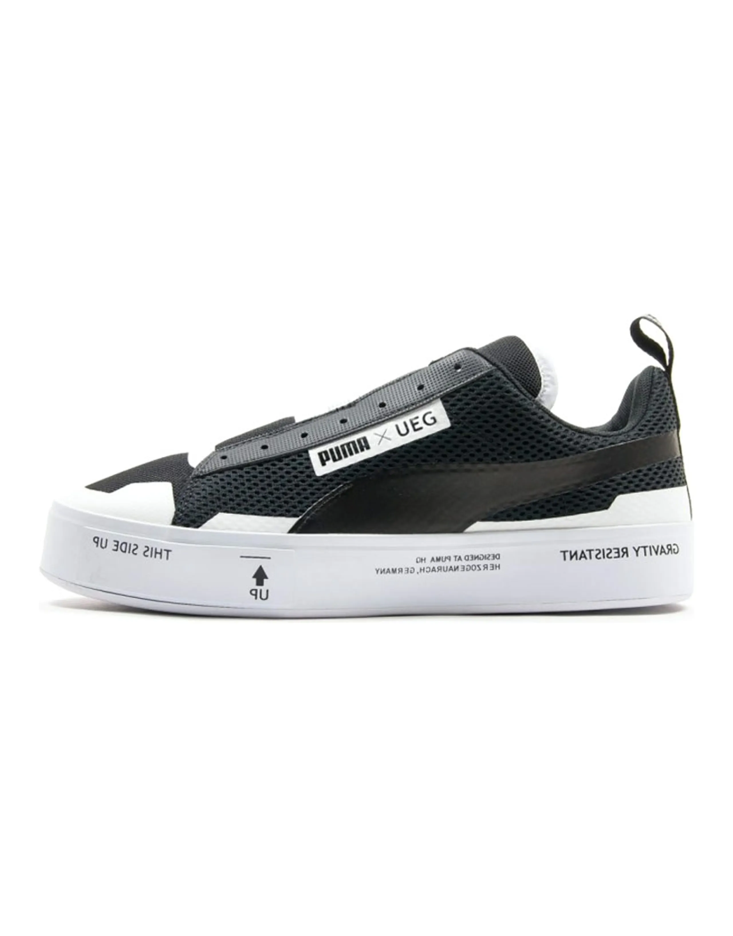 PUMA Ueg X Court Play Slip On 'Gravity Resistance Black'