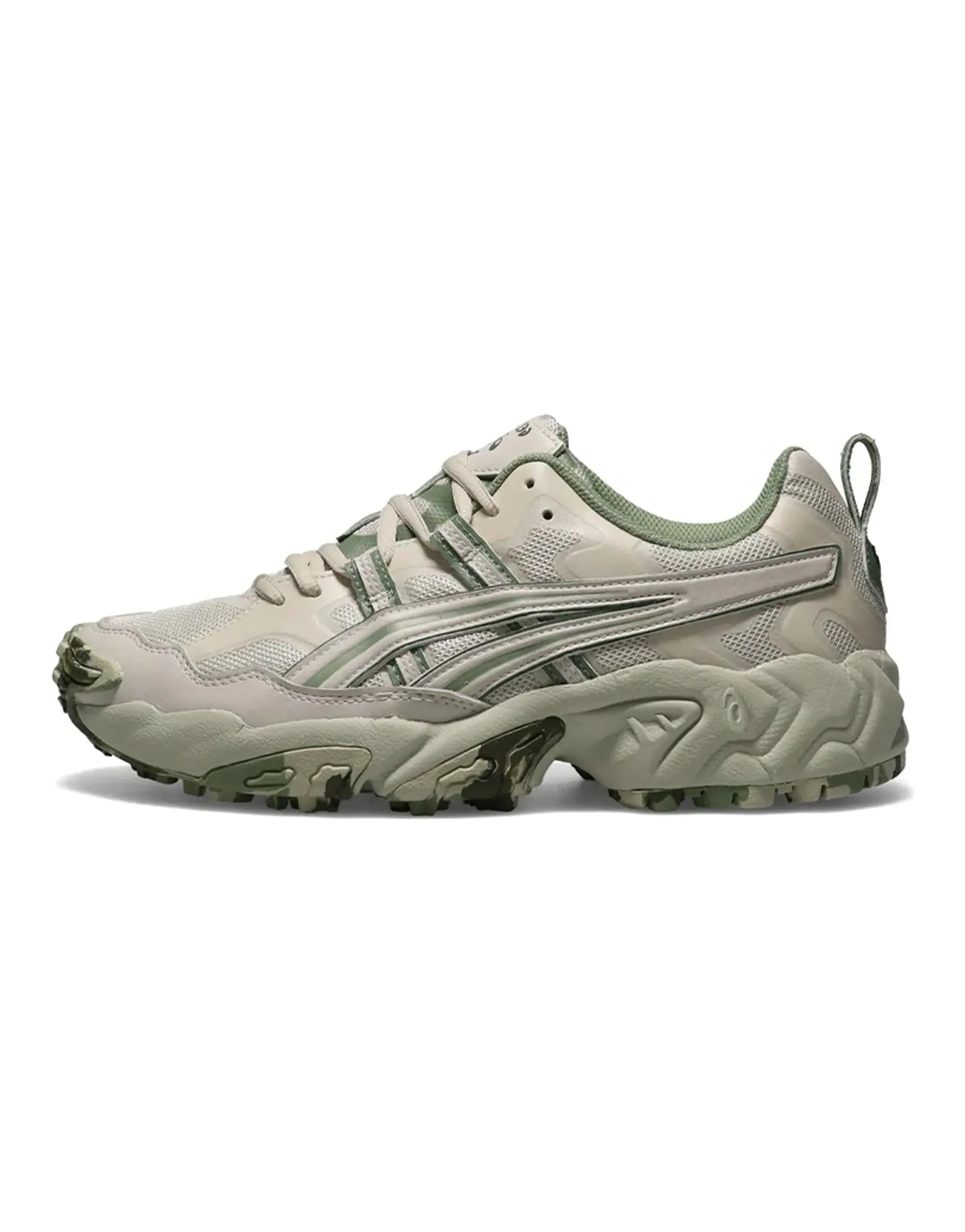 Asics Gel Nandi 'Smoke Grey Swamp Green'