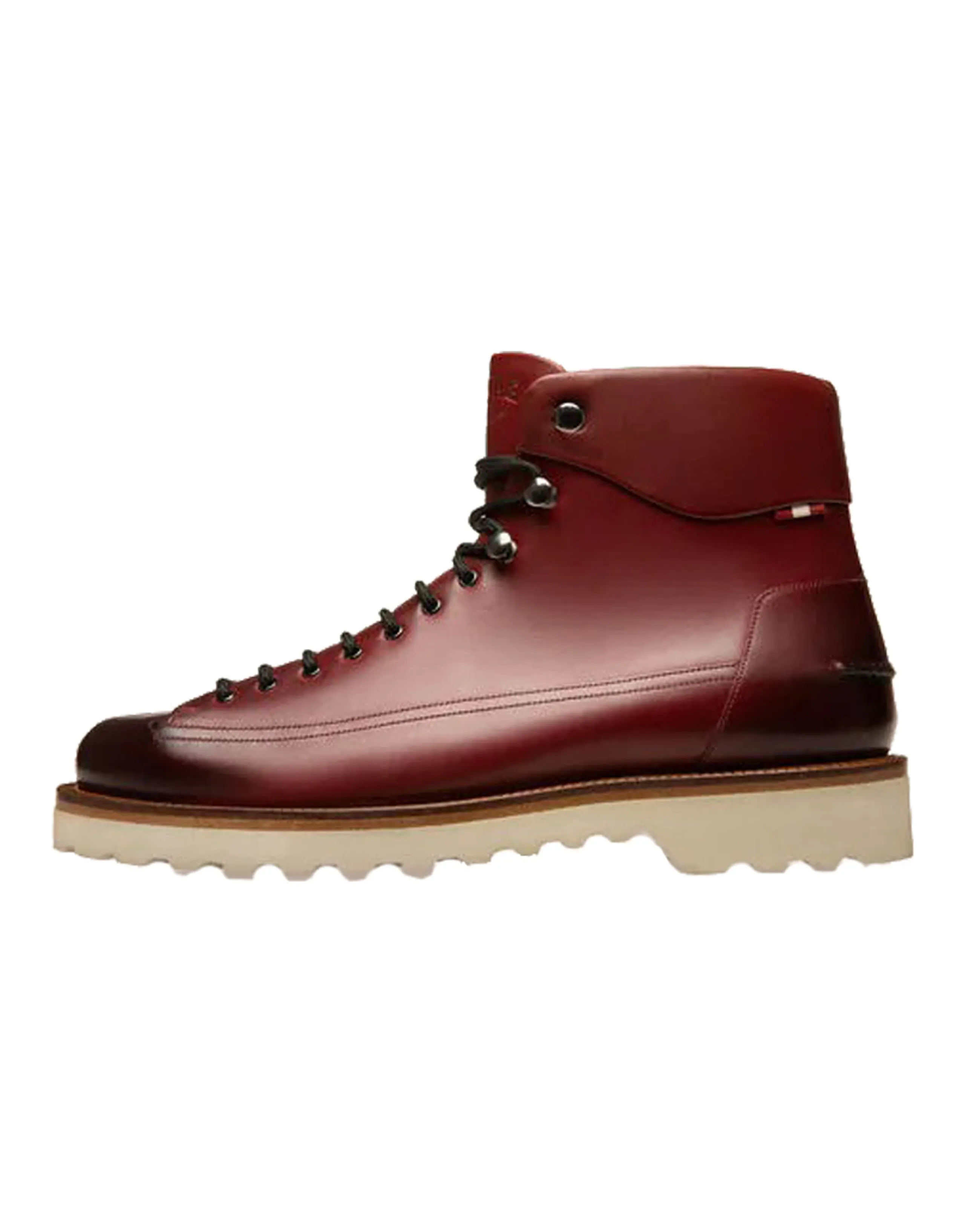 BALLY Heritage Comfort Versatile Ankle Boots Men's Red