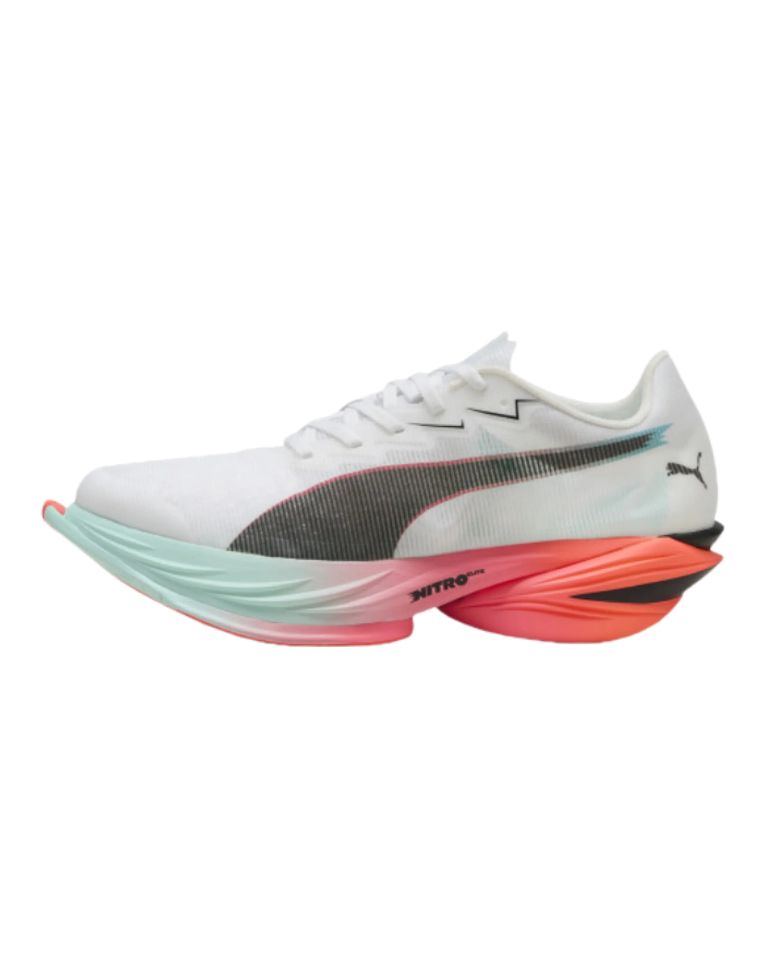 PUMA Fast R Nitro Elite 3 White Glowing Red Mint