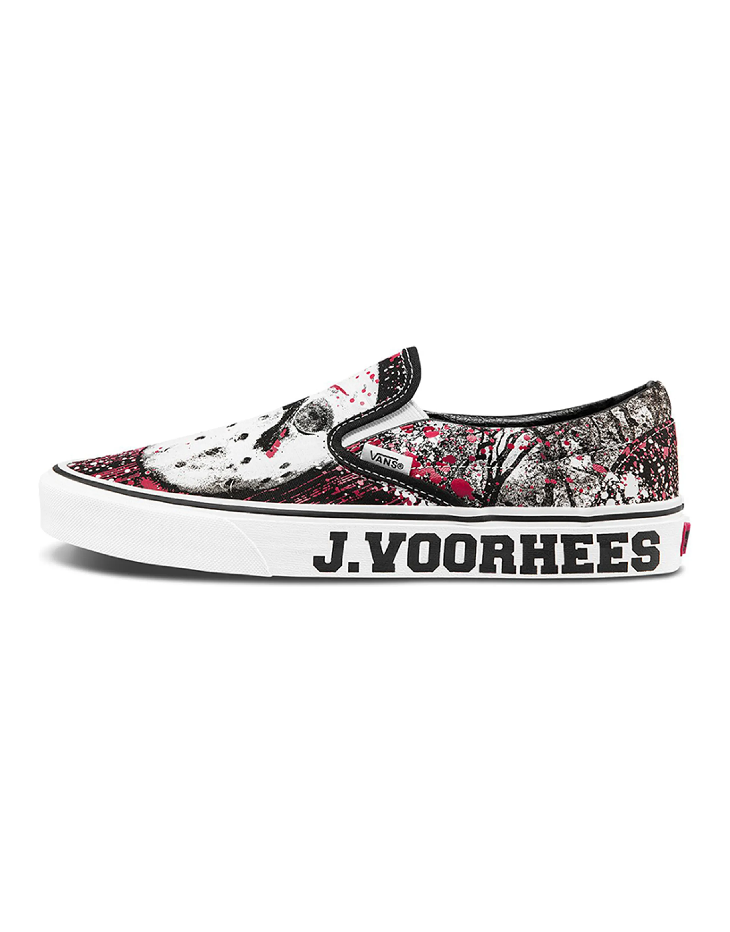 Vans Classic Slip On Horror Pack Friday The 13th Jason Voorhees