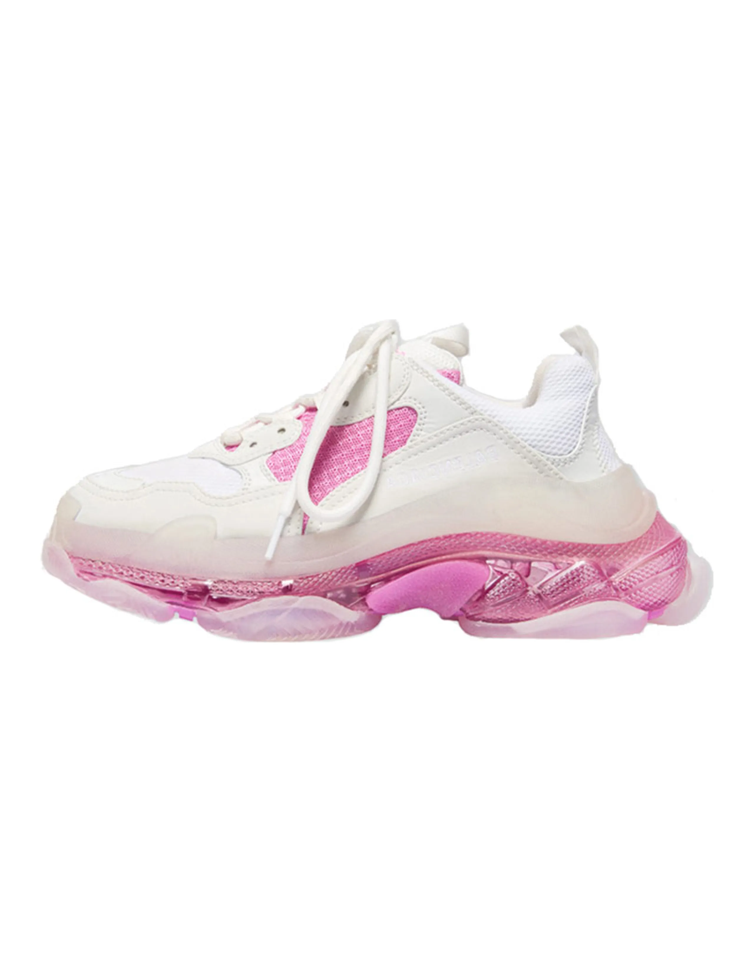 Balenciaga Triple S White Pink Women's