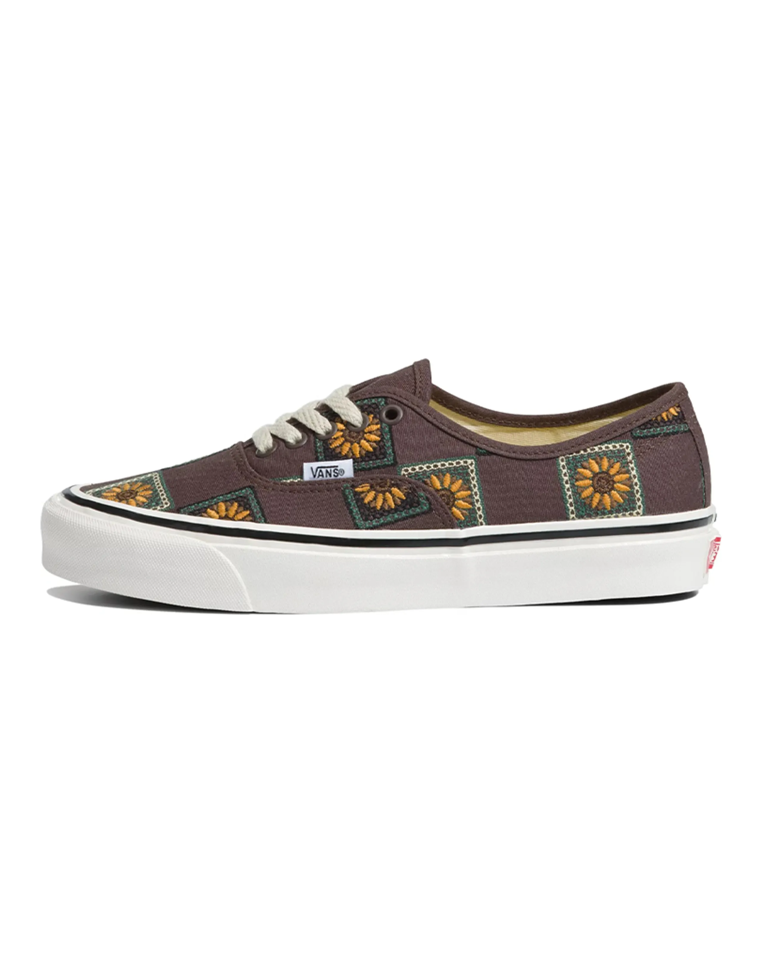 Authentic Vans 44 Dx 'Granny Check - Chocolate'