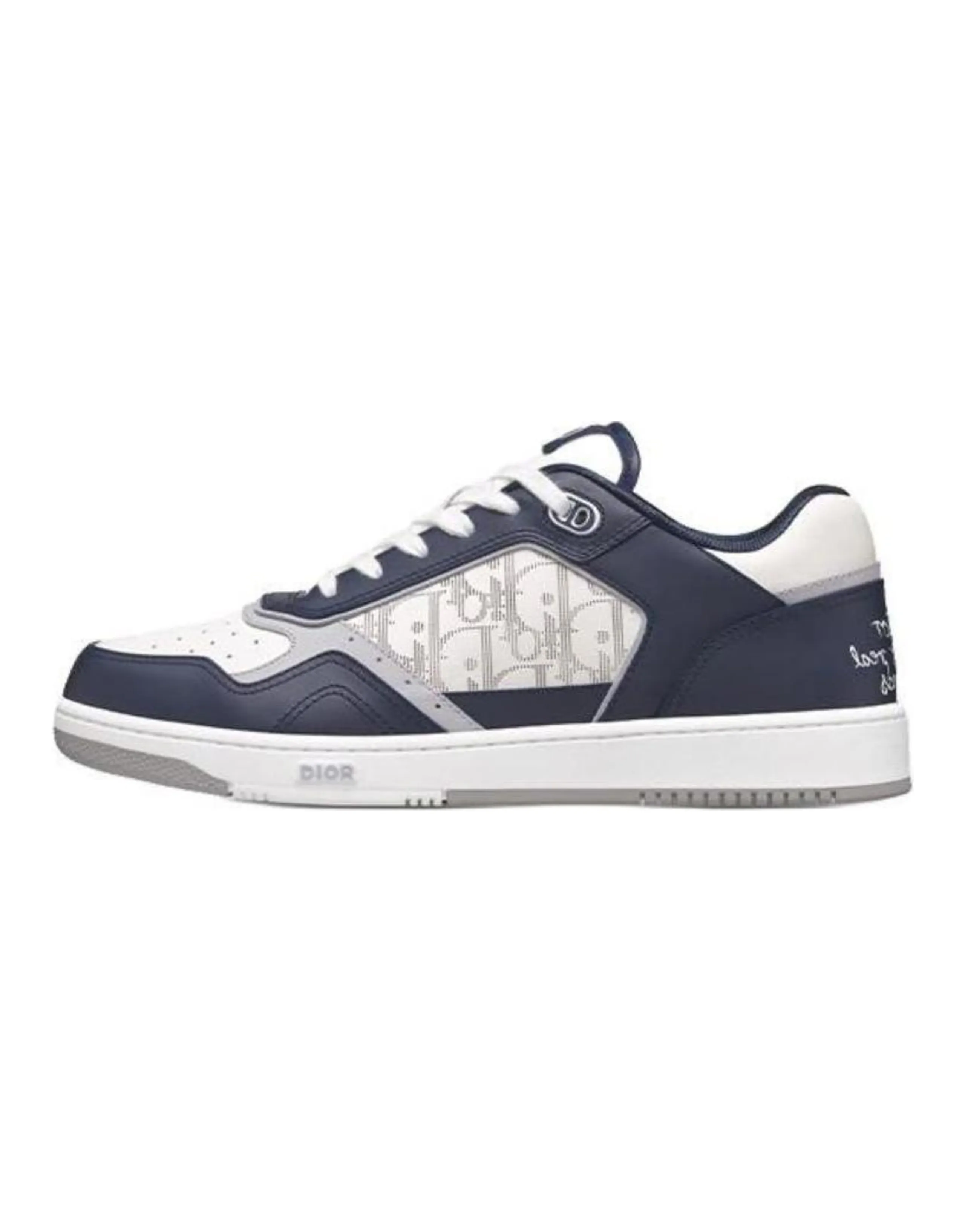 DIOR B27 Uptown DIOR AND HYLTON NEL Low Top Skateboard Shoes Men's Blue