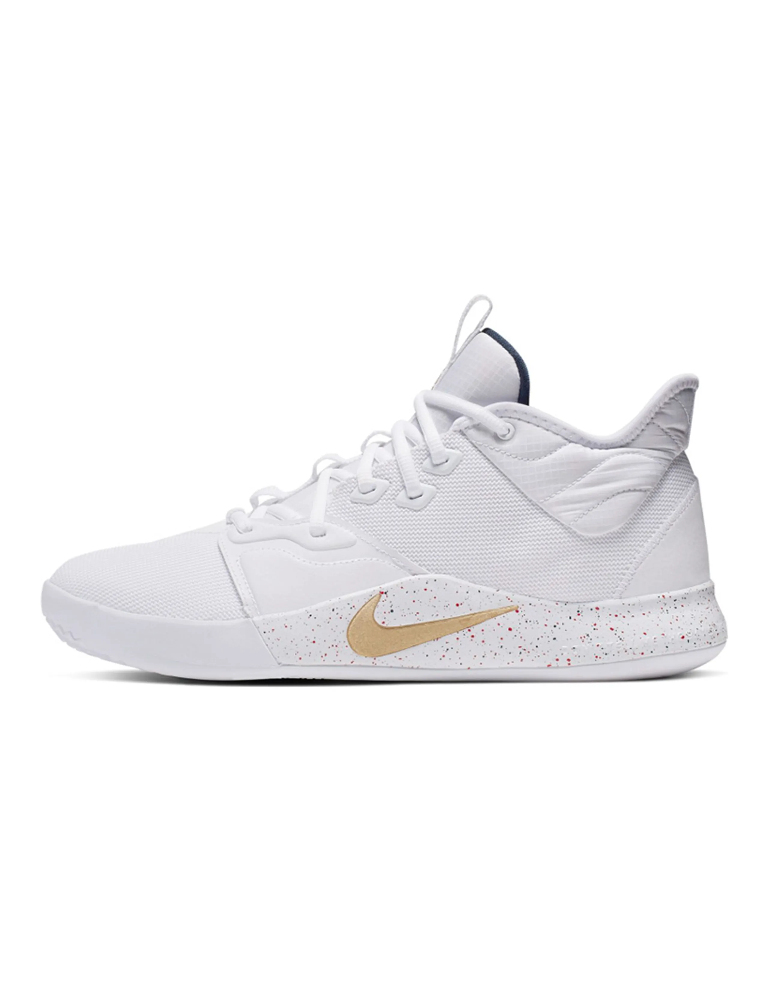 Nike PG 3 White Gold Navy
