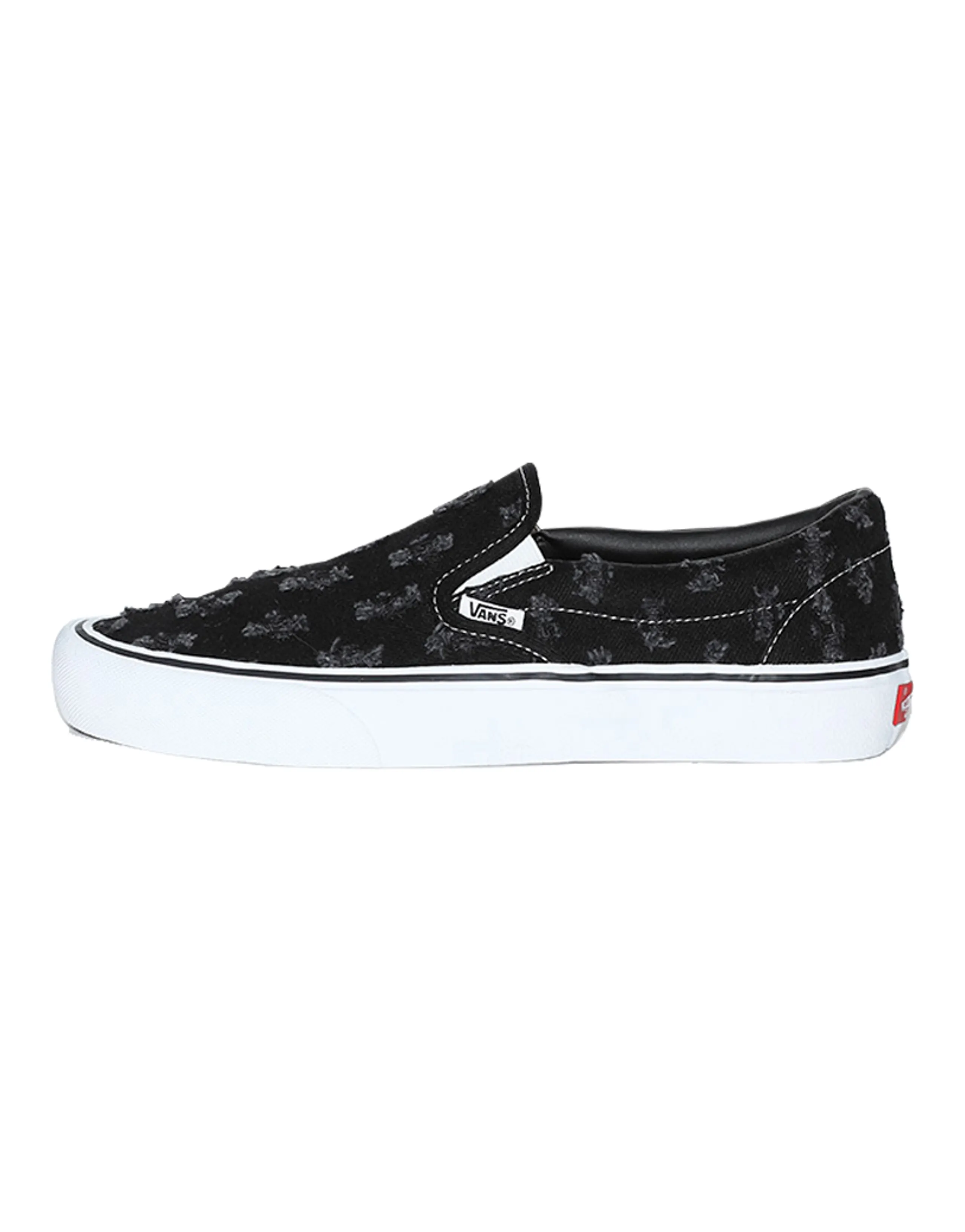 Vans Slip On Supreme Hole Punch Denim Black