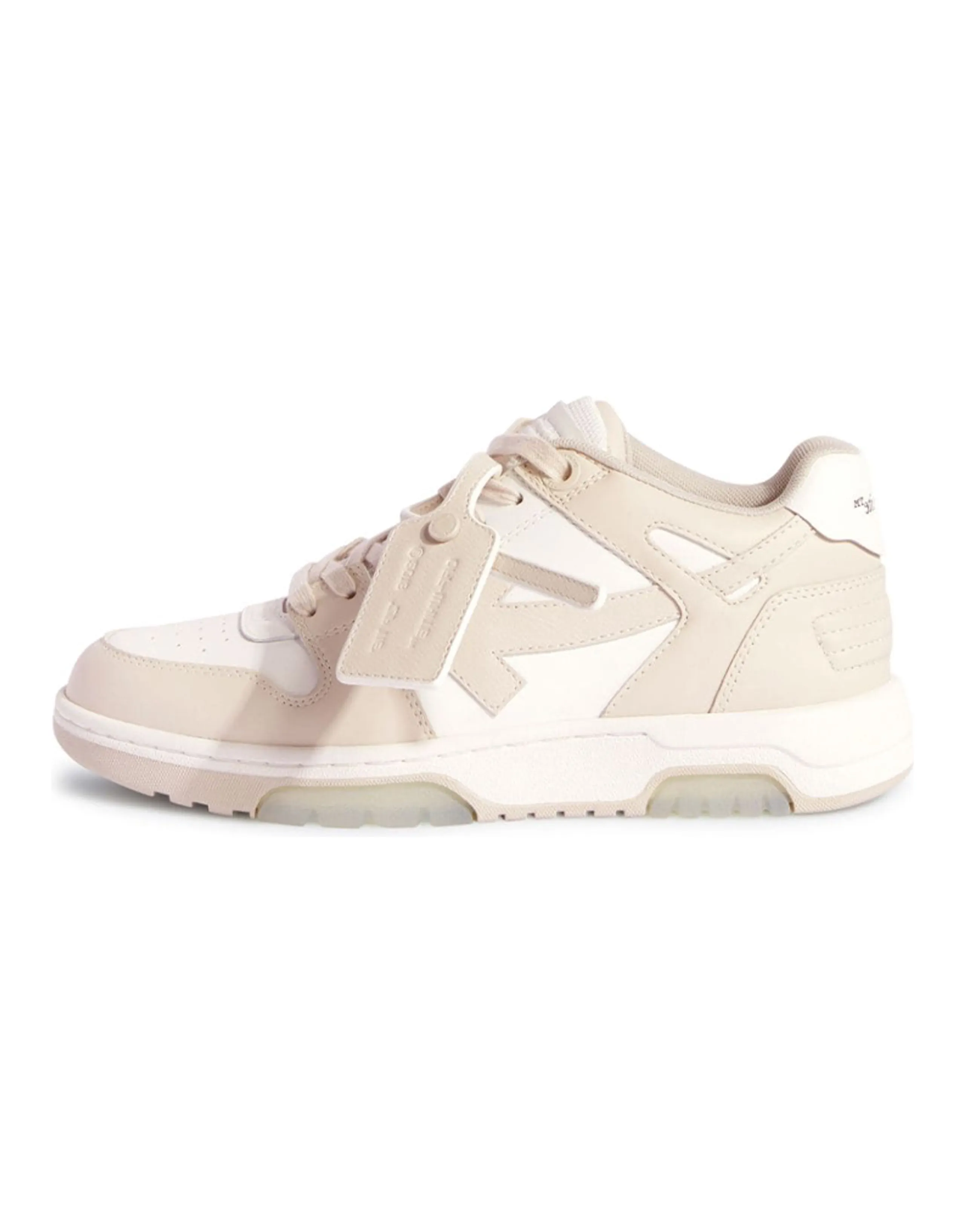 OFF WHITE Out Of Office Ooo Low Tops Beige Women's