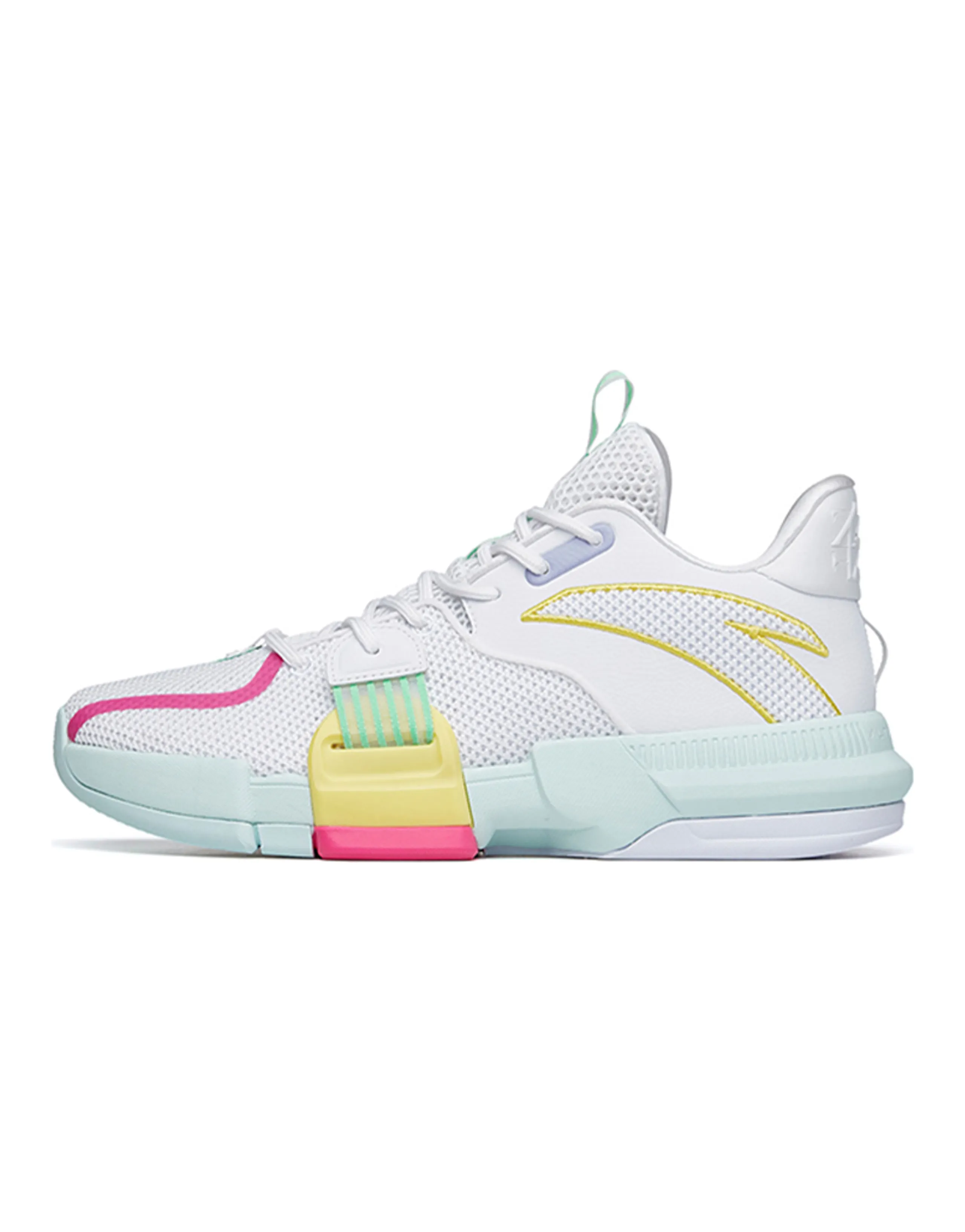 Anta Craze 1 Mid-Top Performance Basketball Shoes Men's White
