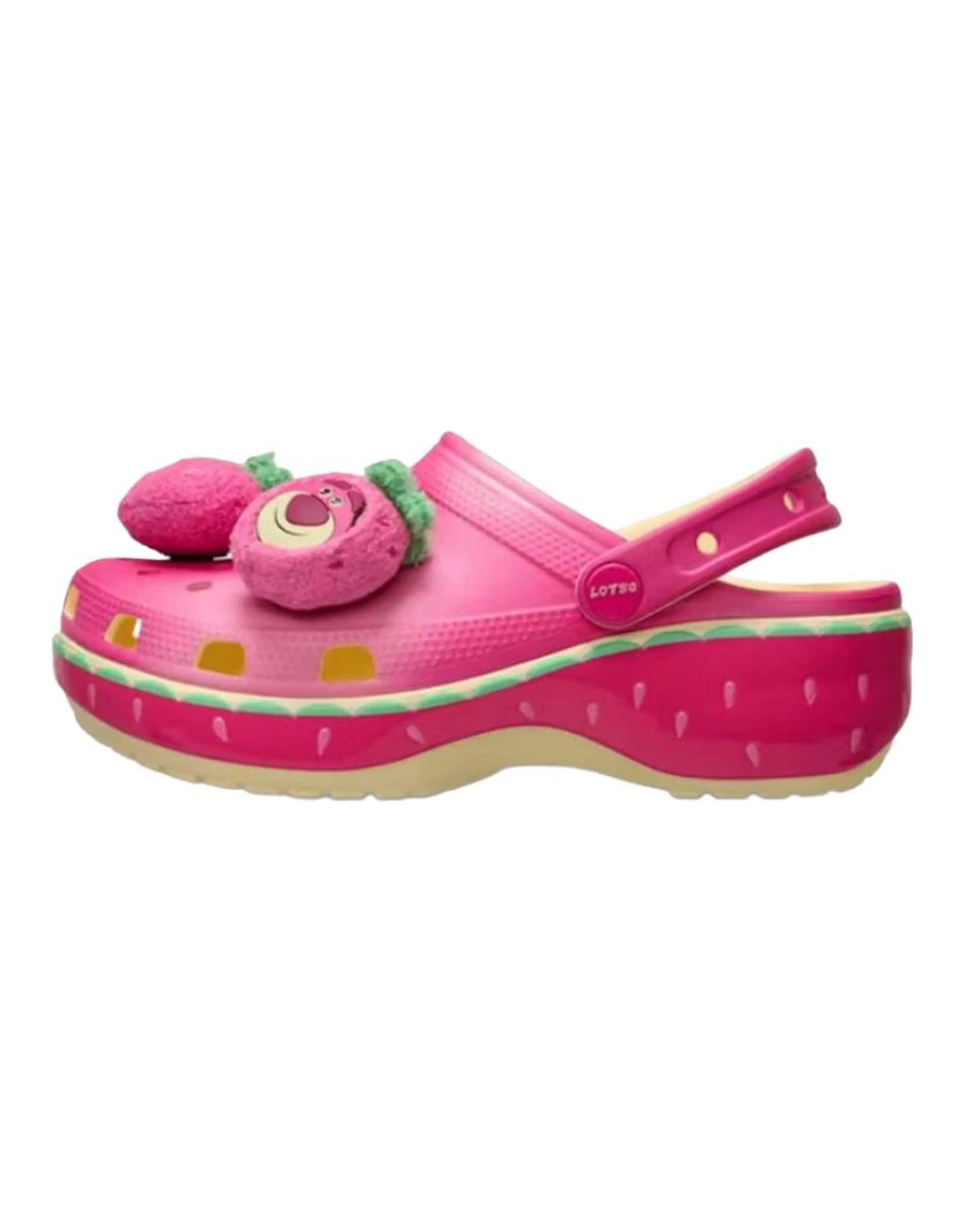 Toy Story x Crocs Classic Platform Clog Fashion Comfortable Clogs Women's Pink