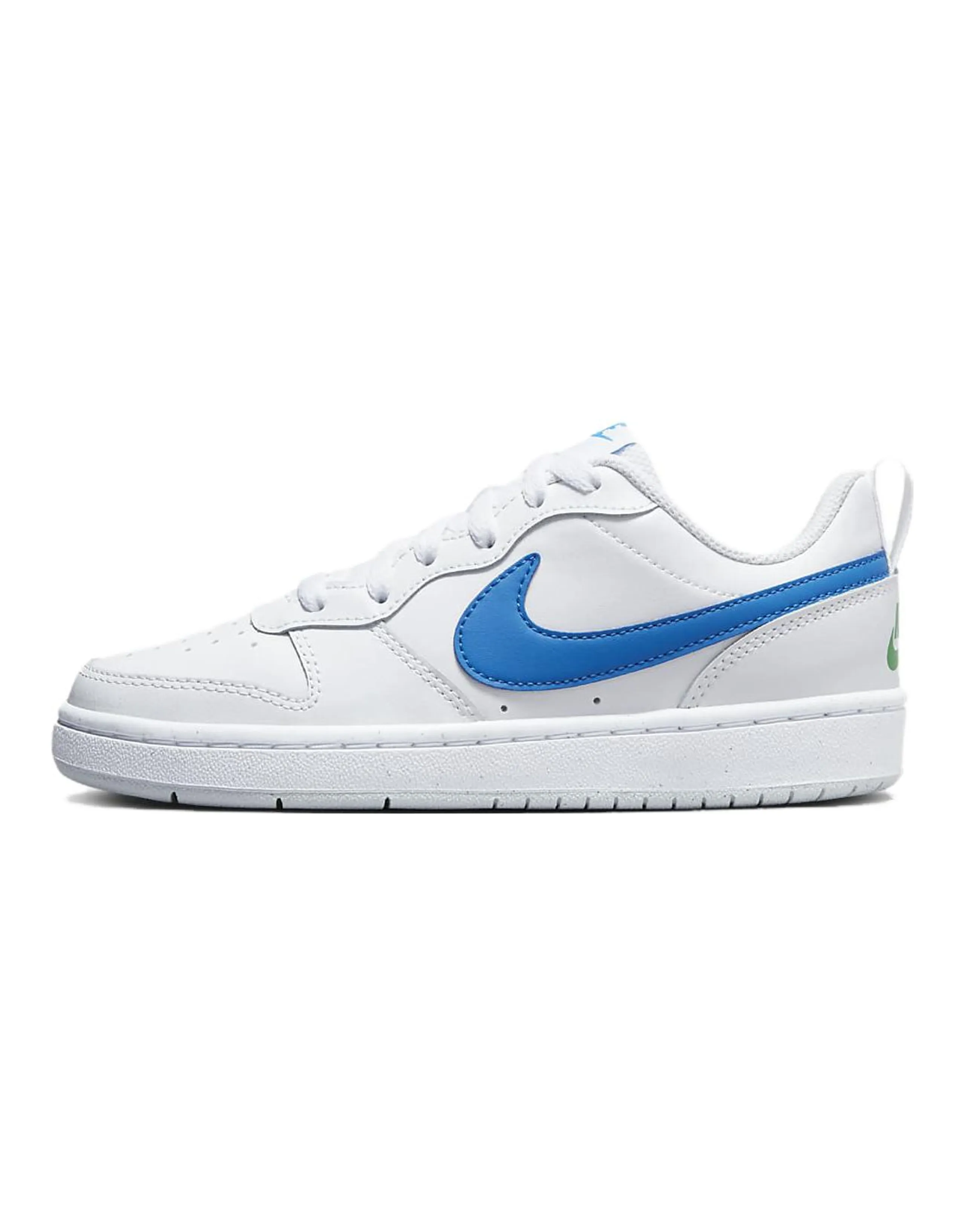 Nike Court Borough Low 2 'White Blue Green' GS