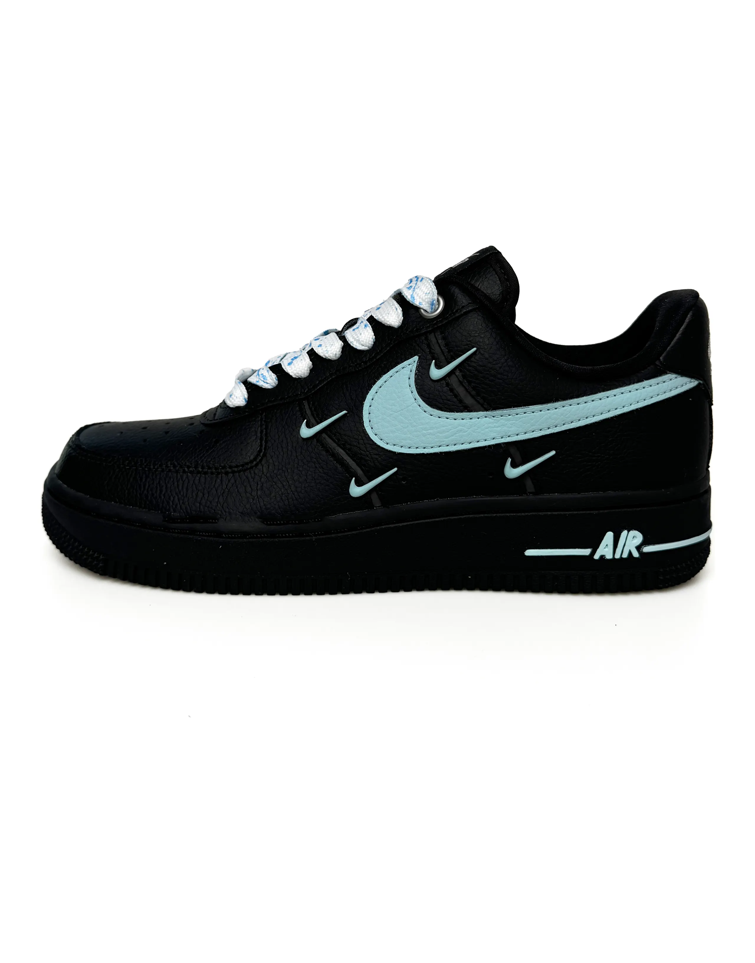 Nike Air Force 1 Skateboard Shoes Women's Low-Top Blue