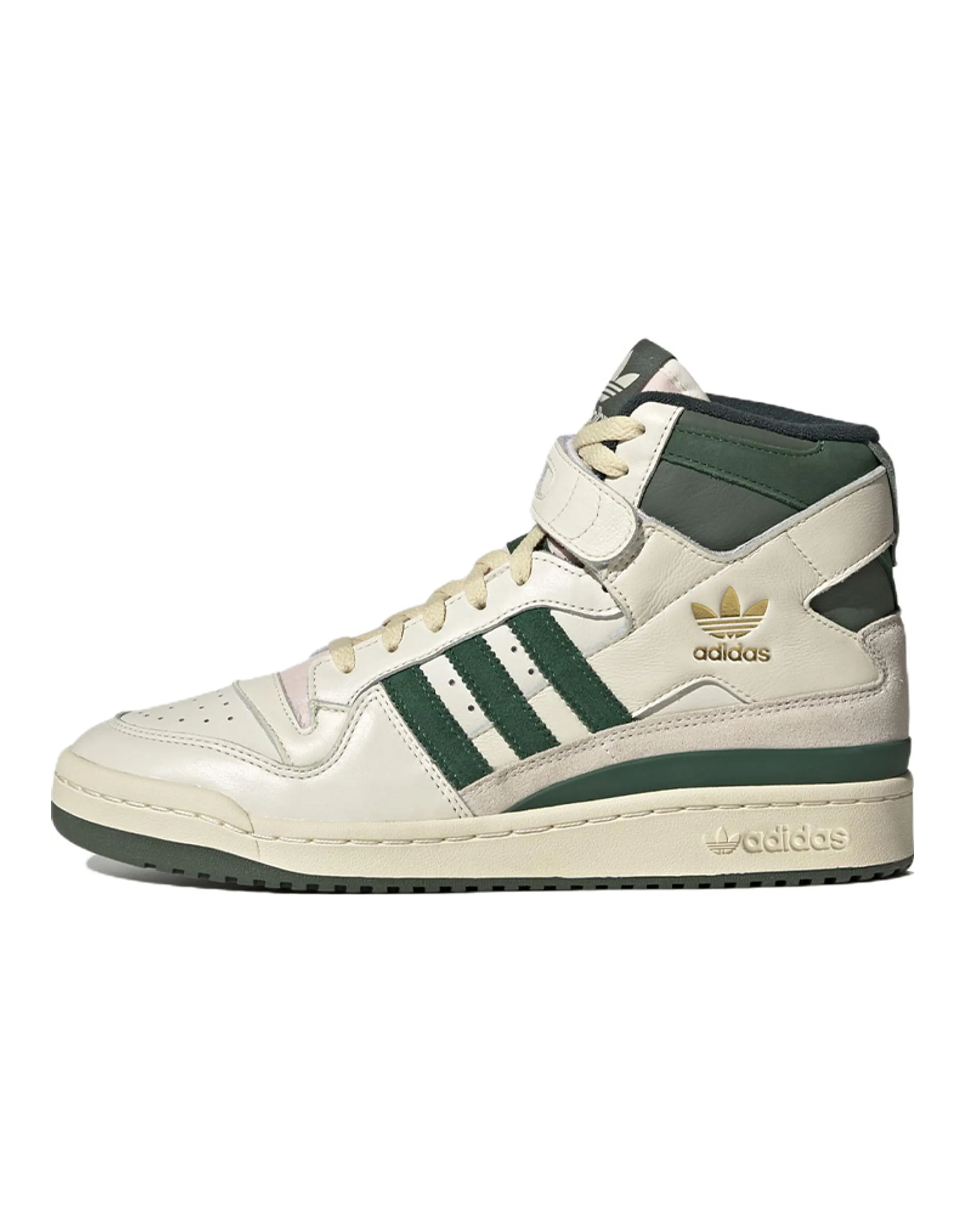 Adidas Originals Forum 84 Off White Team Dark Green