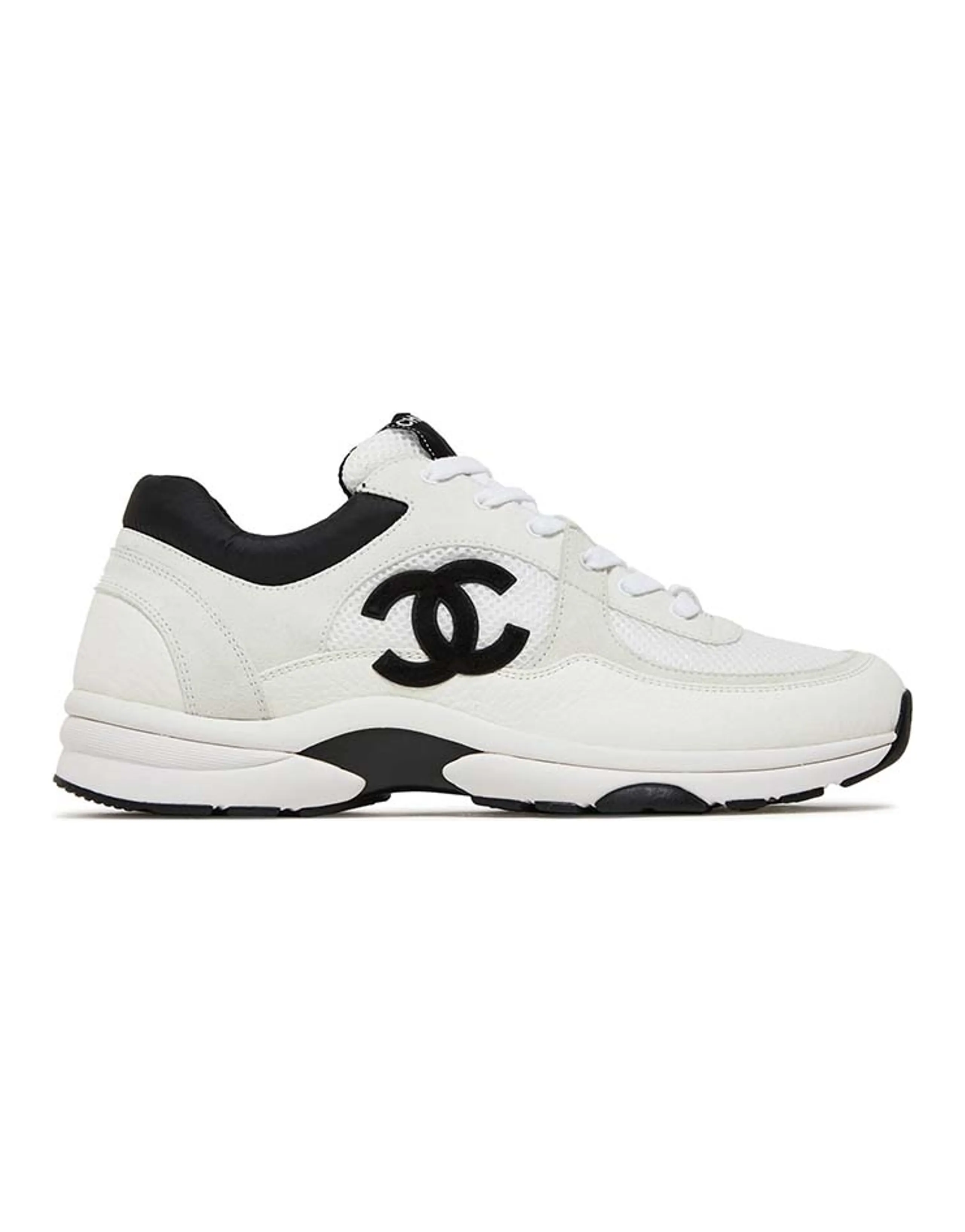 CHANEL Sneaker 'White Black'
