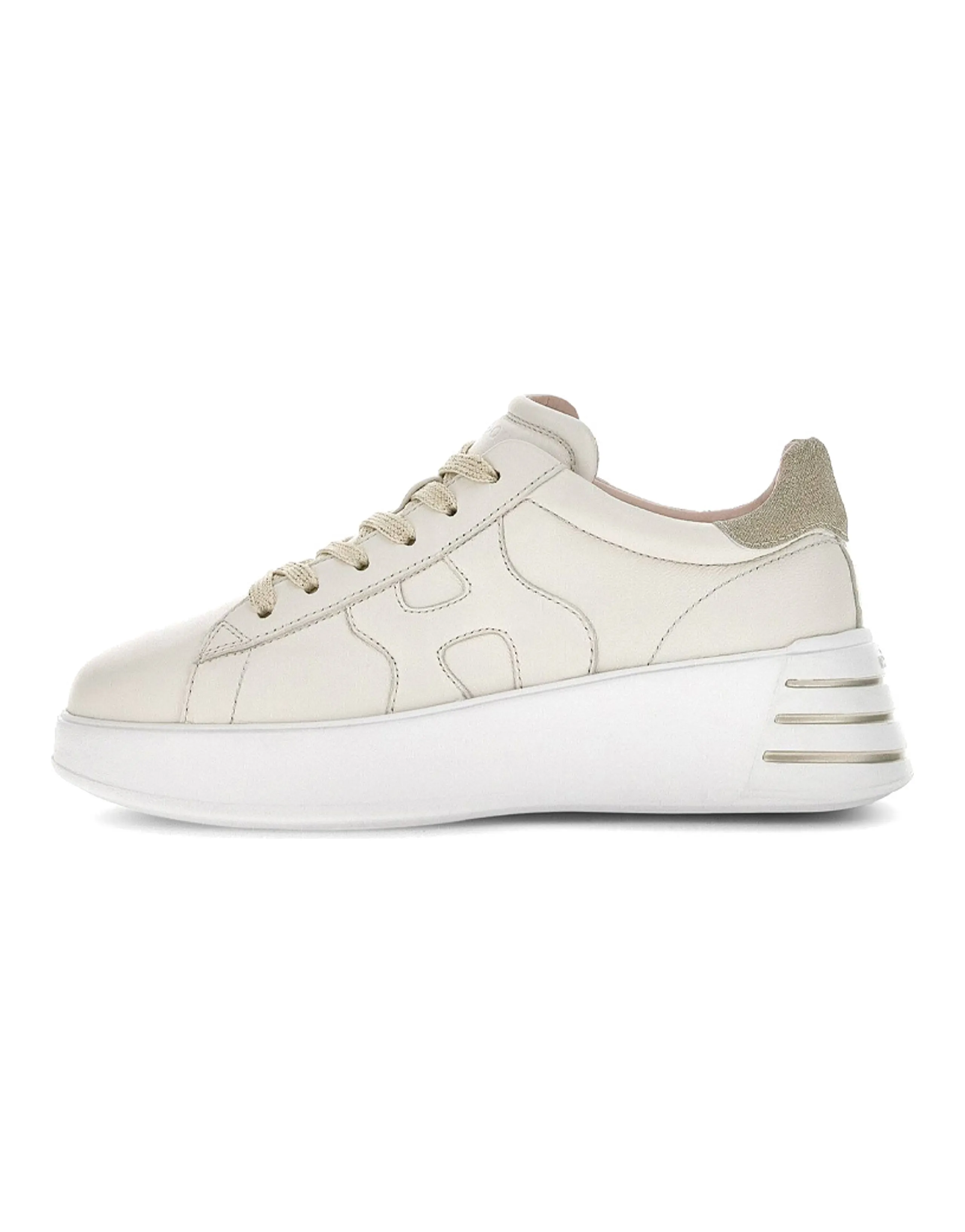 HOGAN Rebel Round Toe Low Top Sneakers Women's