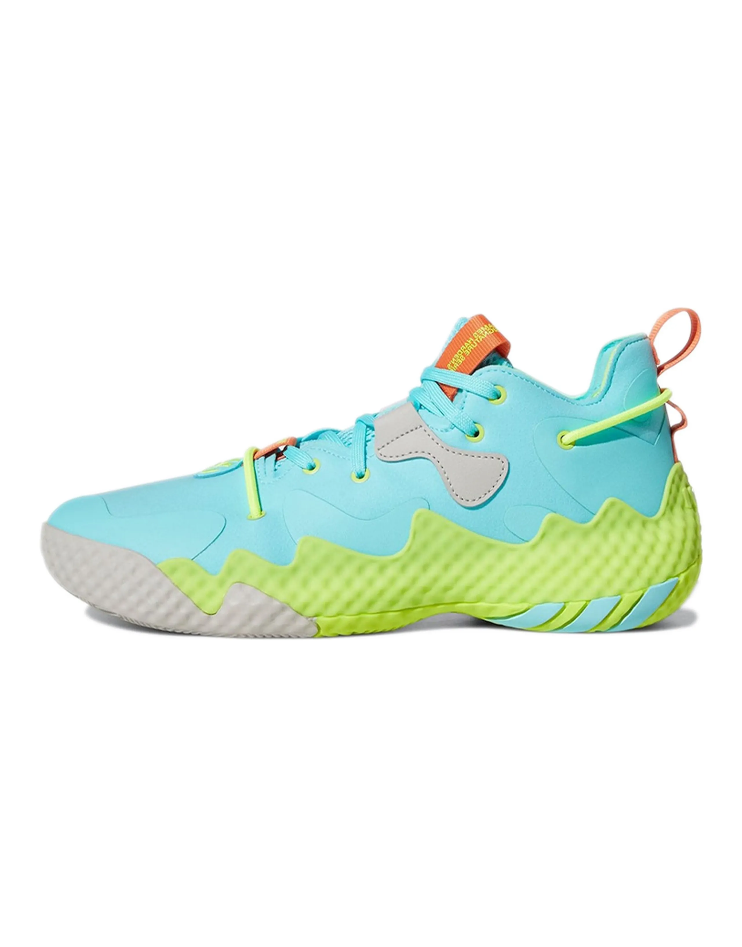Adidas Harden Vol. 6 Pulse Aqua Solar Yellow