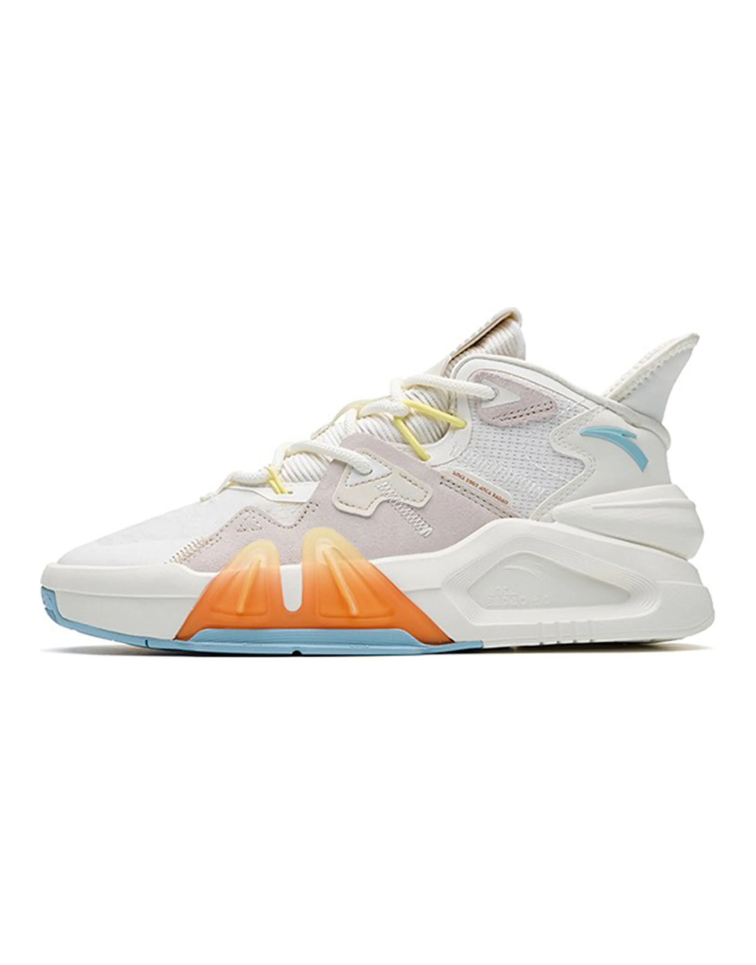Anta Bastard 4 Low-Top Skateboard Shoes Men's Ivory White