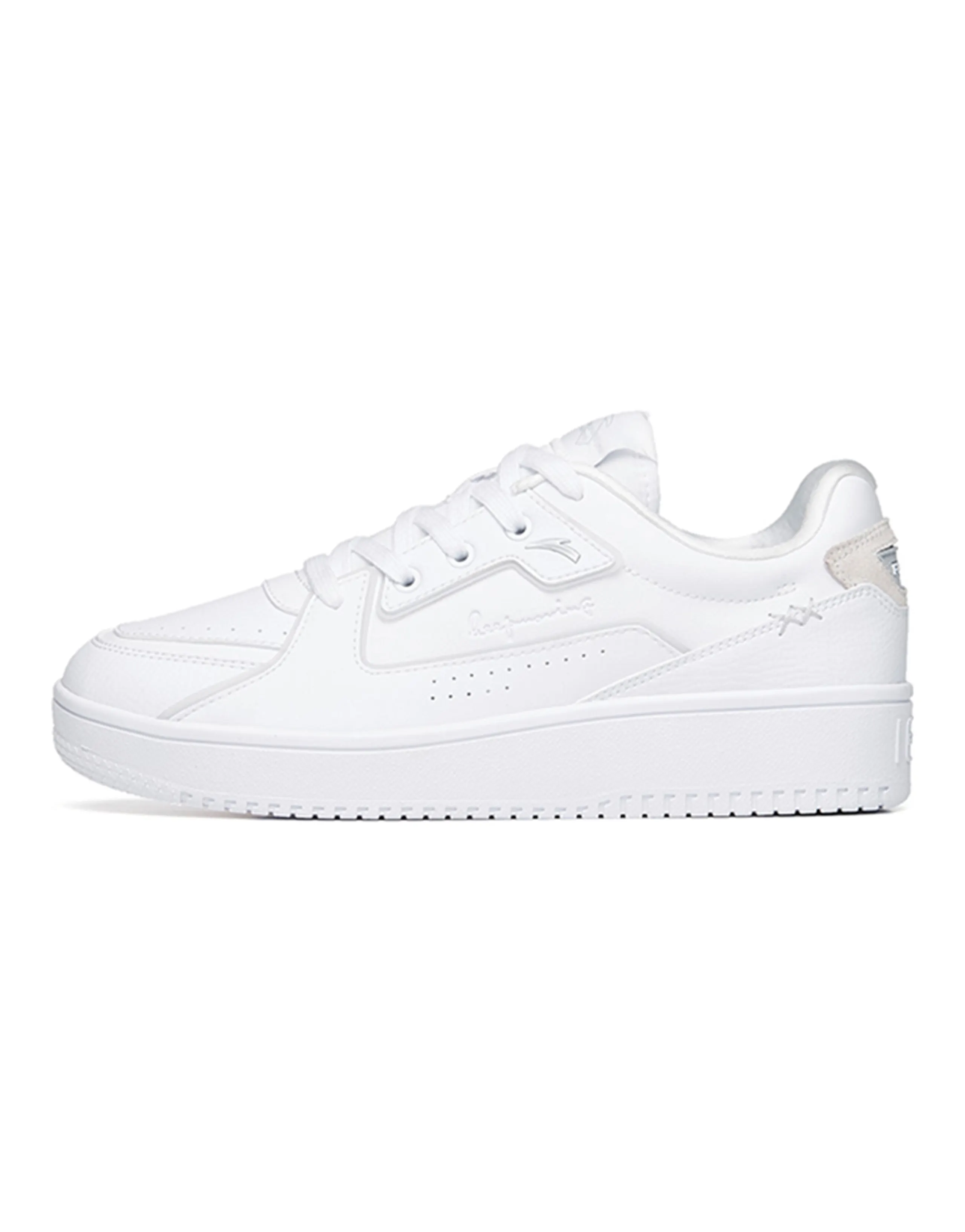 ANTA Life Collection Skateboard Shoes Men Low-Top ANTA White/Silver