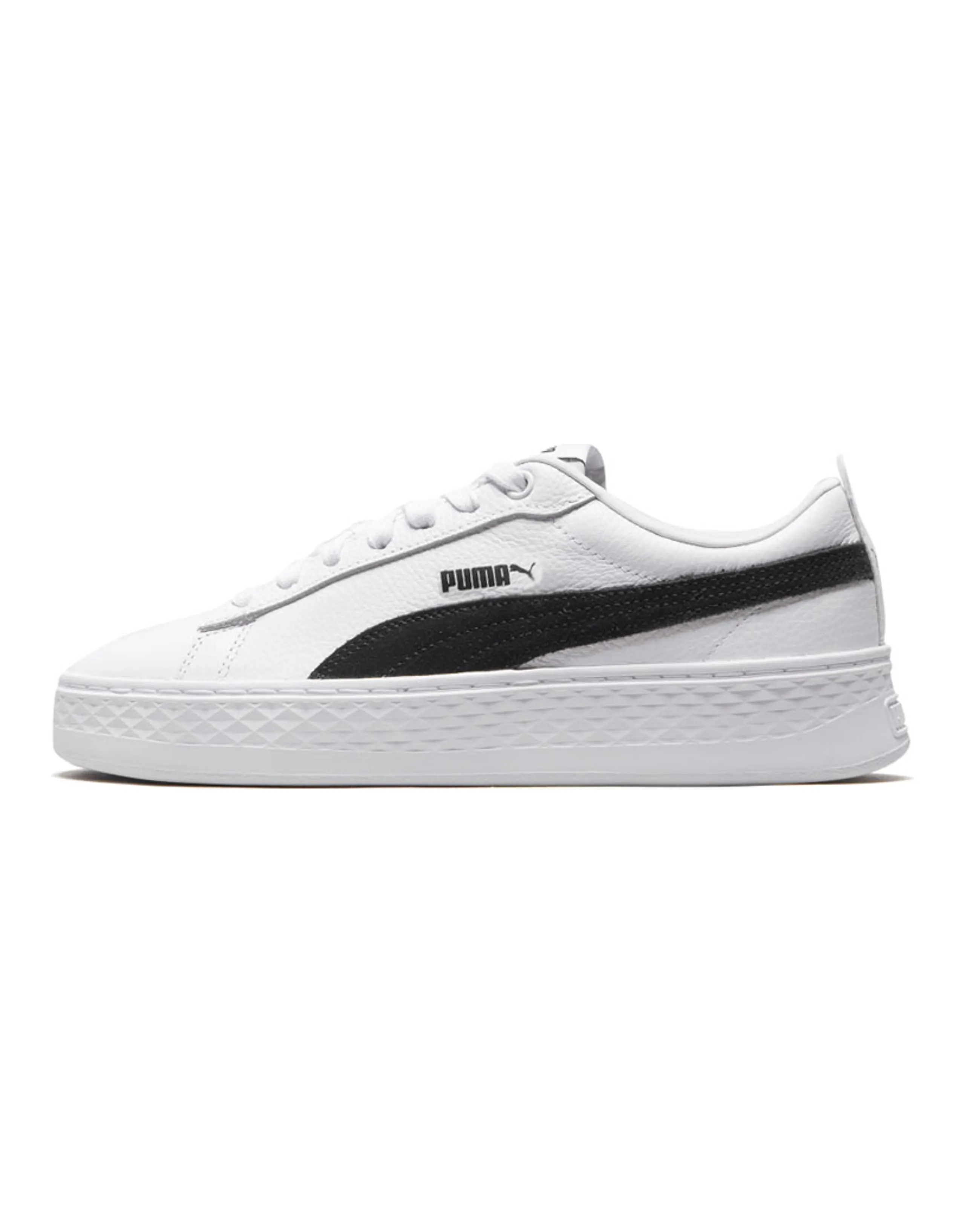 PUMA Smash Platform L 'White Black' Women's