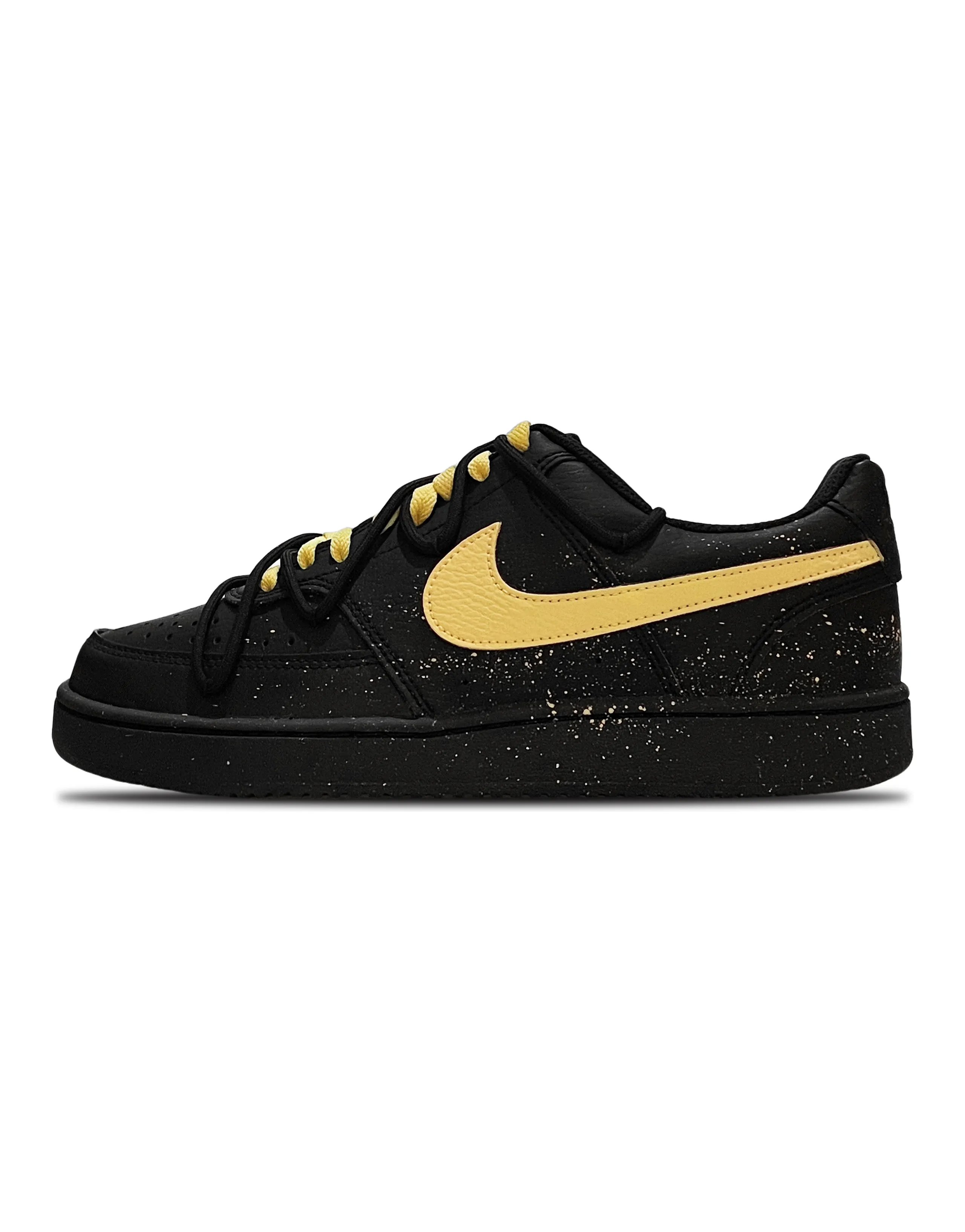 Nike Court Vision Low Anti-Slip Wear-Resistant Low-Top Skateboard Shoes Unisex Black