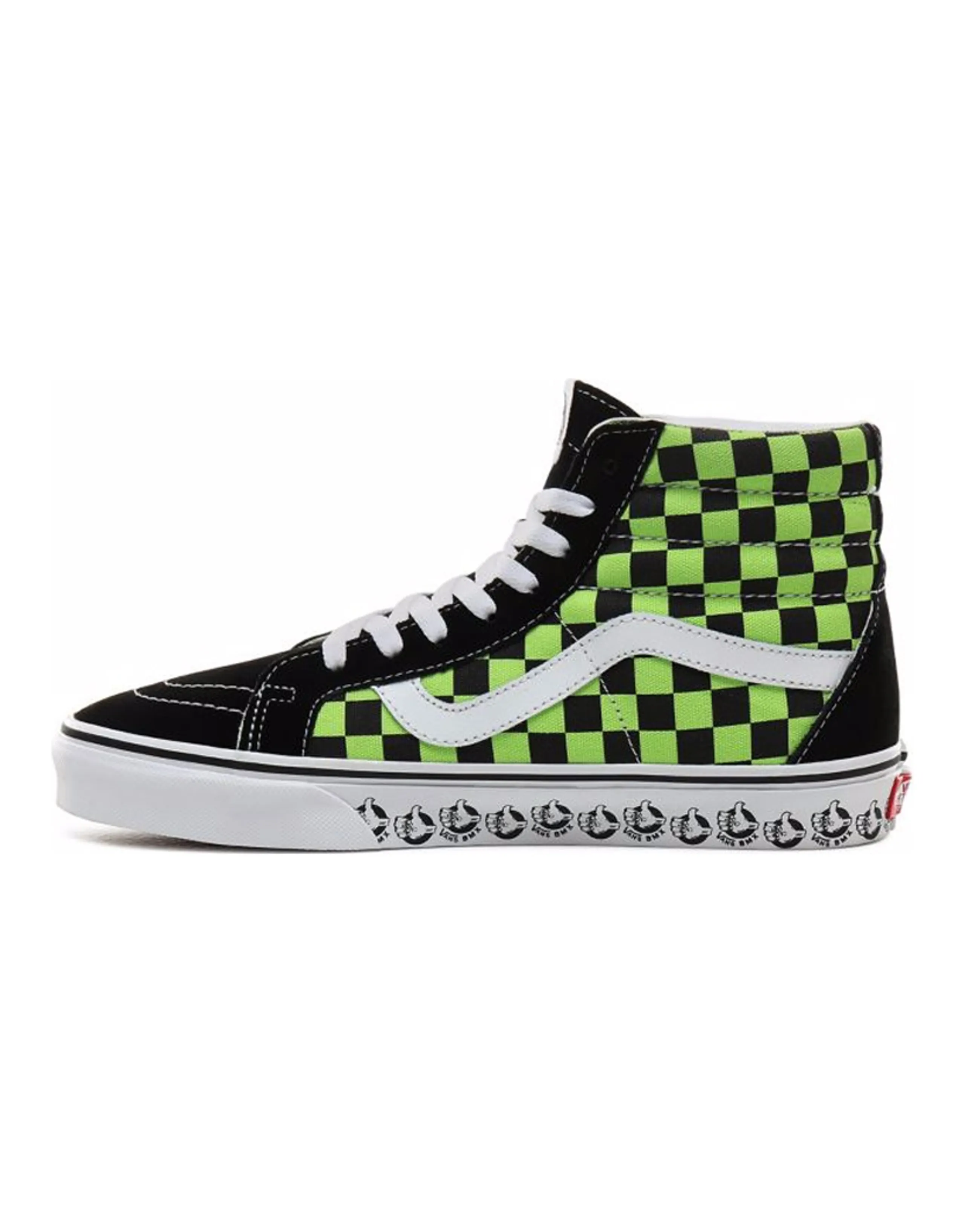 Vans Bmx Sk8 Hi Reissue Black Sharp Green
