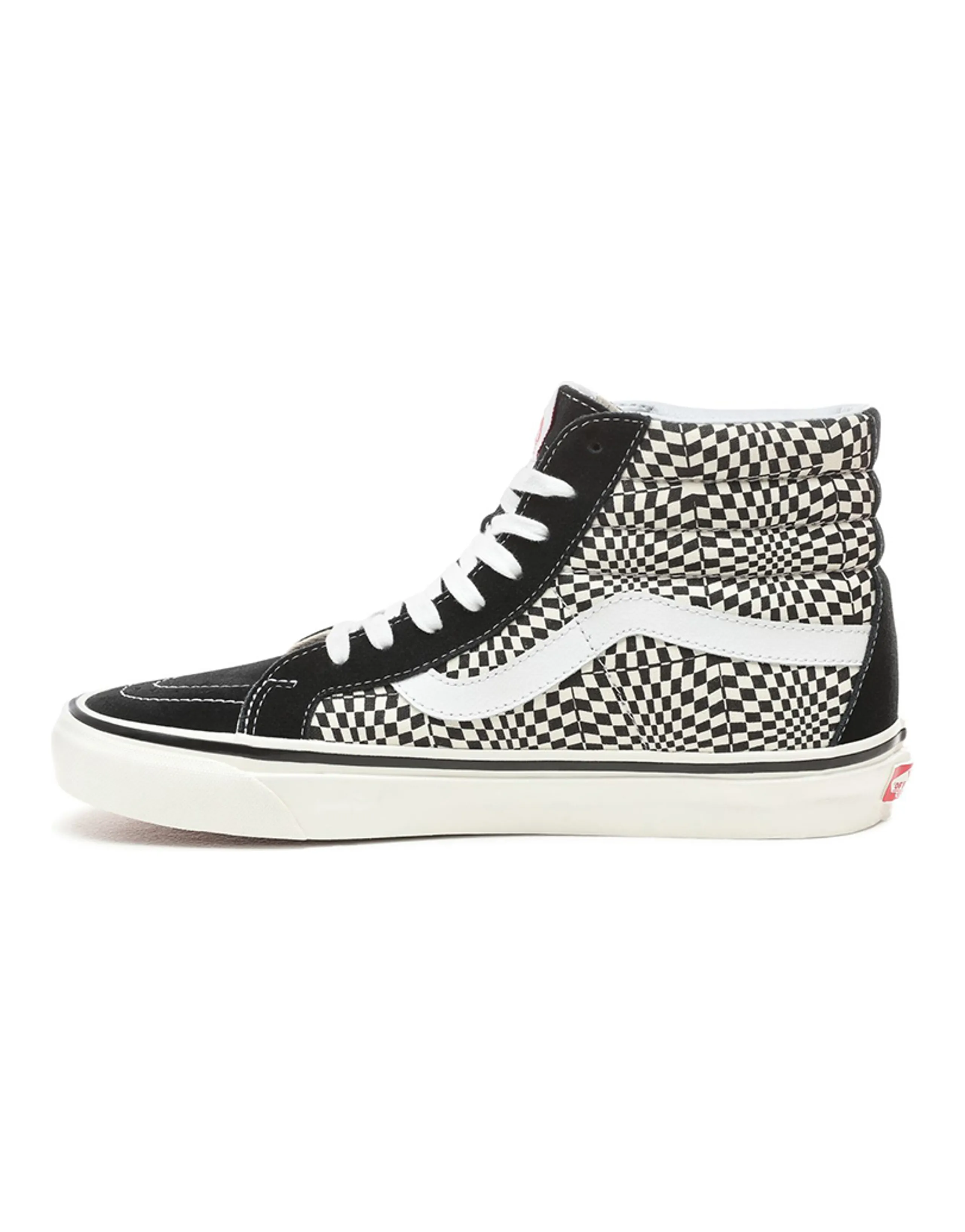 Vans SK8 Hi 38 DX Warp Check-Black White