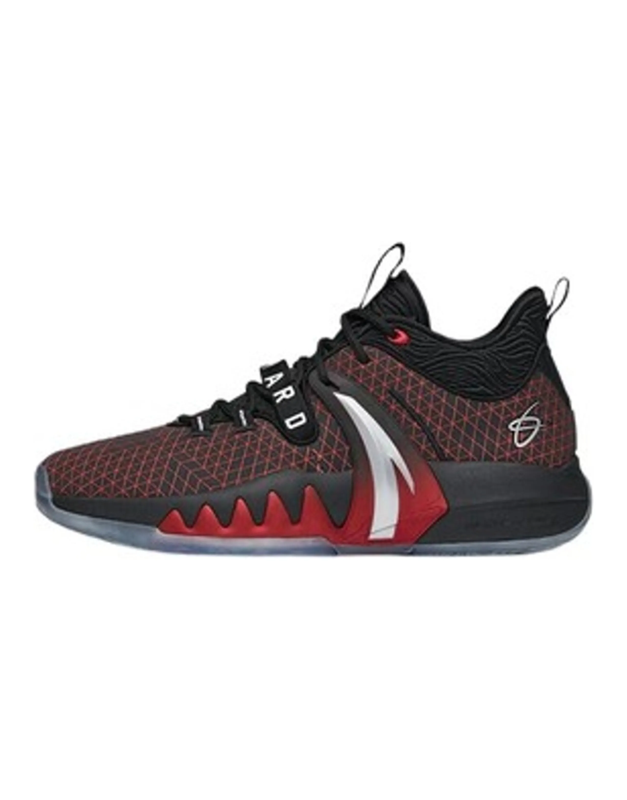 ANTA GH2 Basketball Shoes Men Mid-Top Red/Black