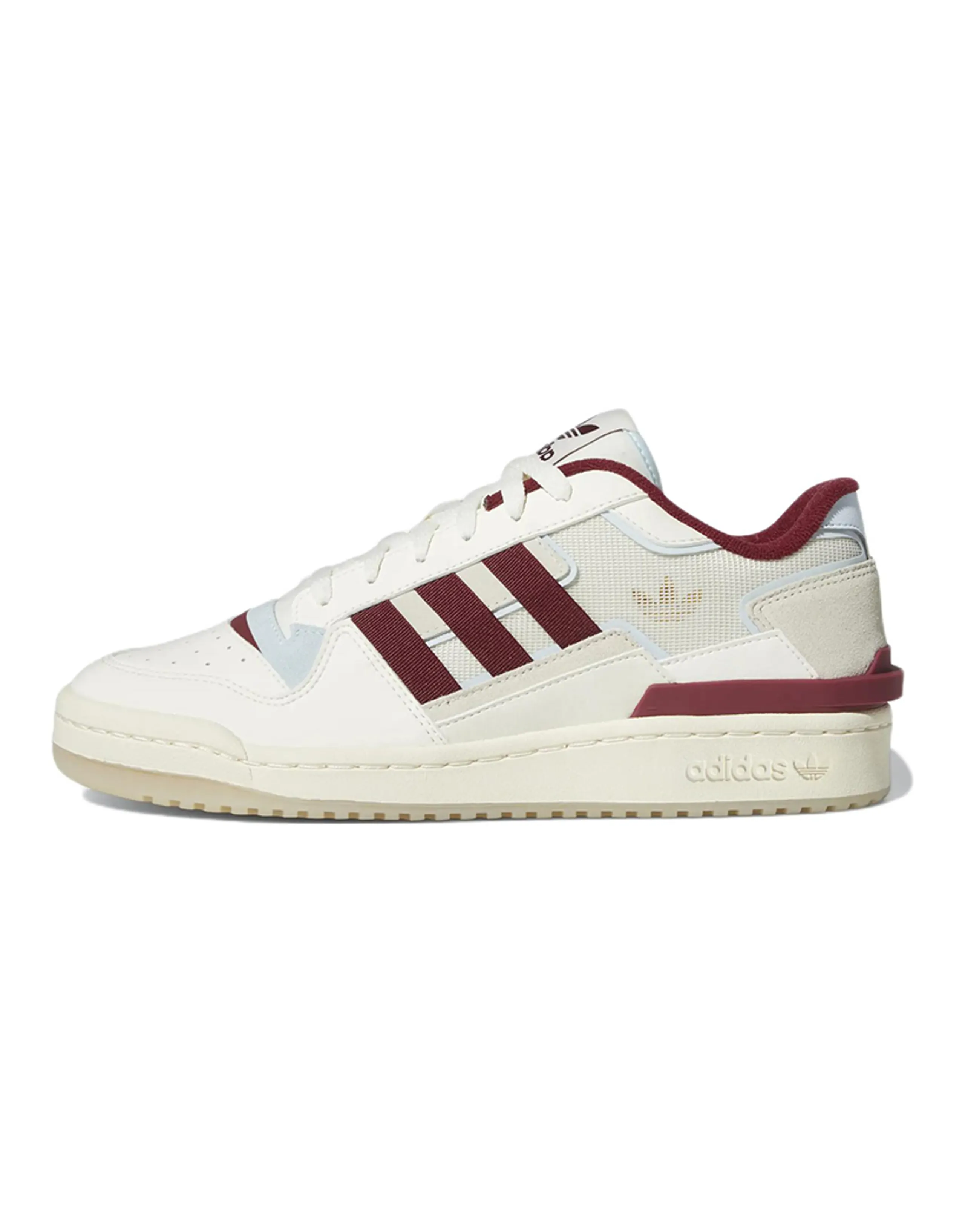 Forum Adidas Originals Exhibit Low 'Off White Burgundy'