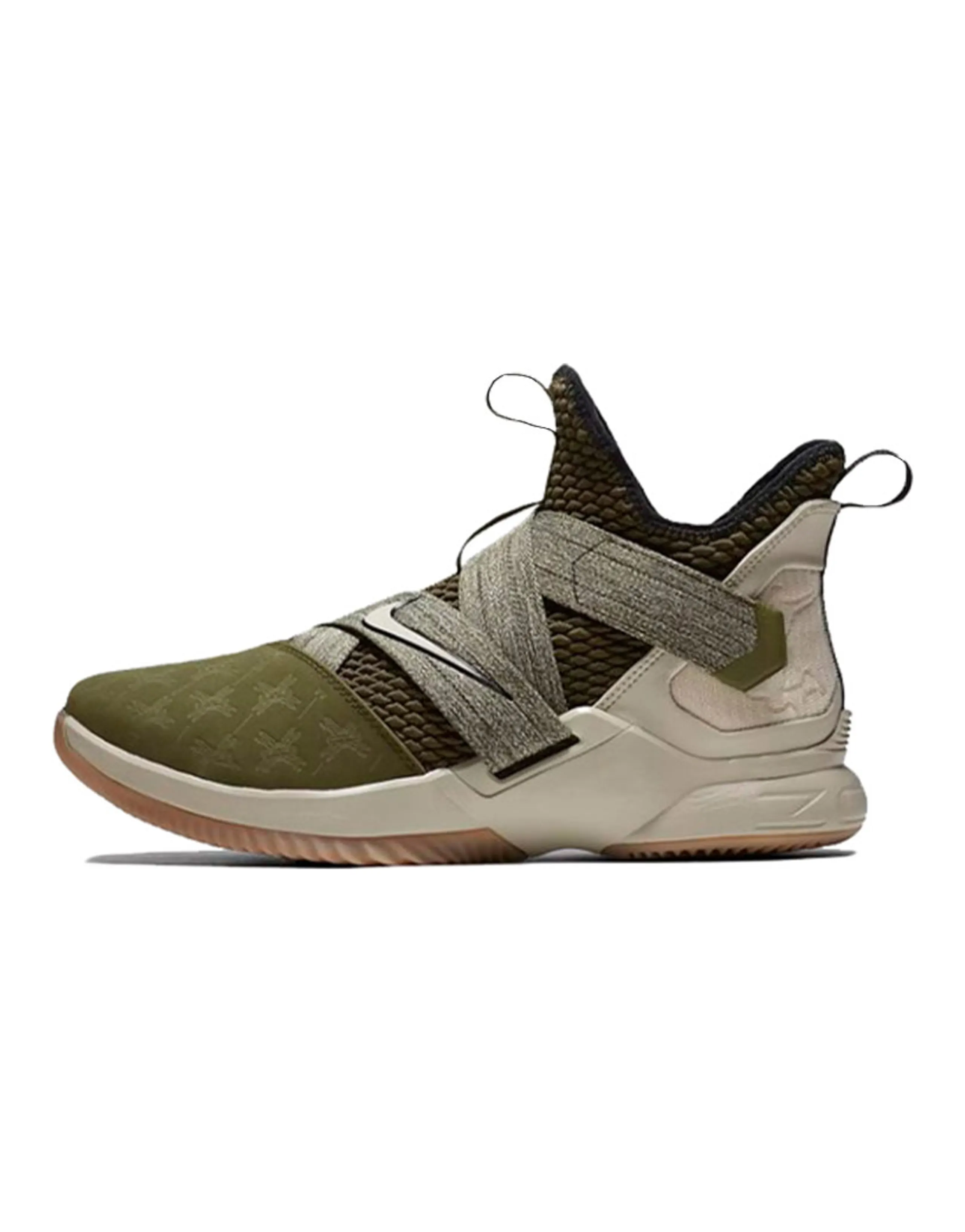Nike LeBron Solder 12 Ep Olive Canvas