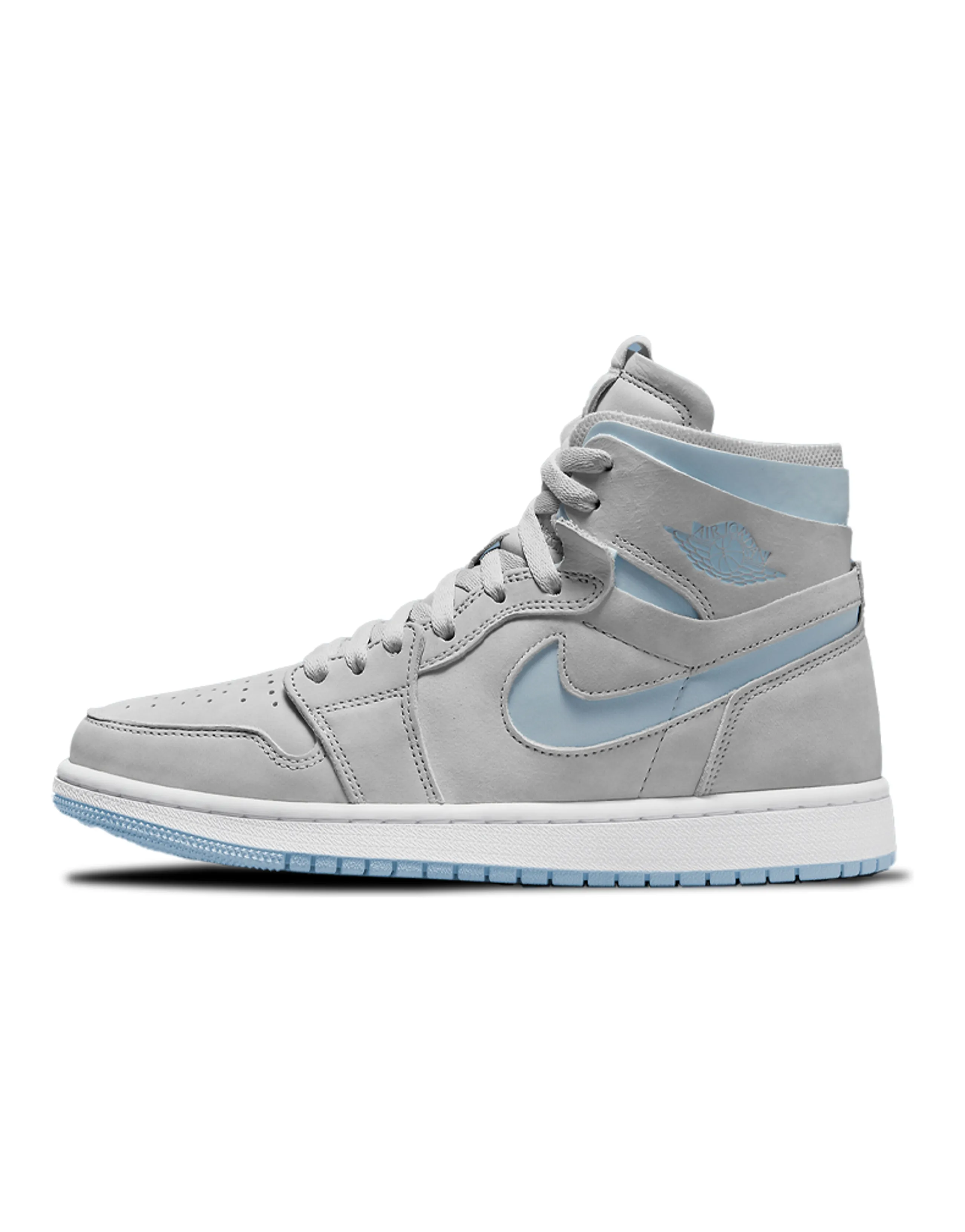JORDAN 1 High Zoom Air Cmft Grey Fog Celestine Blue Women's
