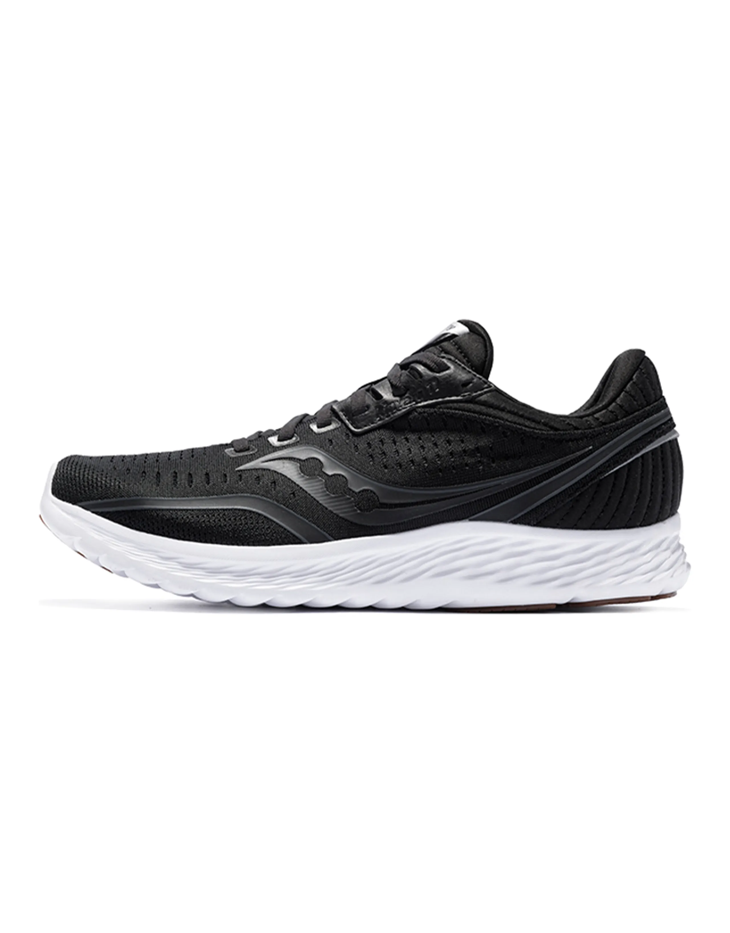 Saucony Kinvara Elite Bloom 11 Lightweight Low-Top Running Shoes Men's Black Comfortable Cushioning Sports
