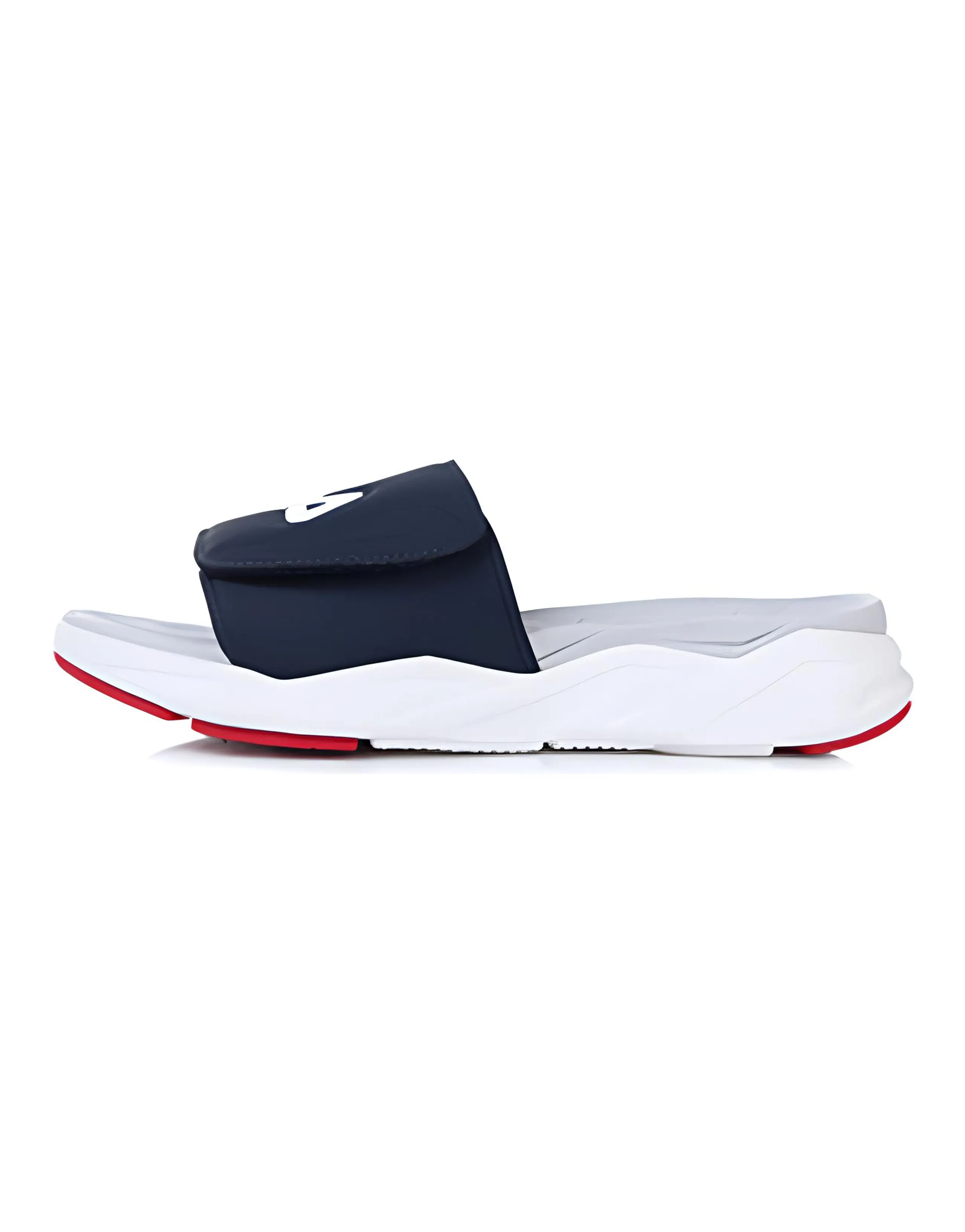 FILA Zen Slide Comfortable Anti-Friction Slide Sandals Unisex White Blue