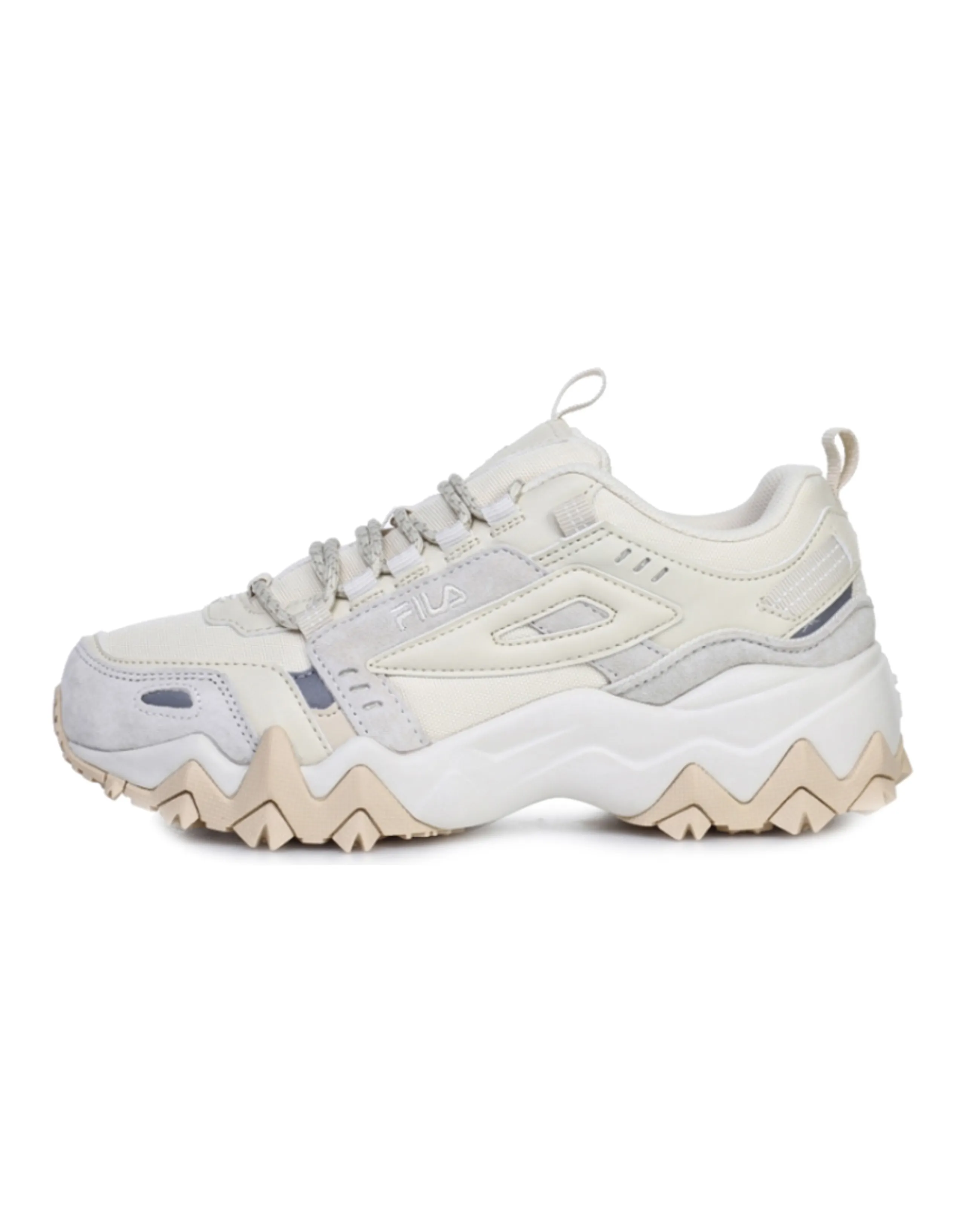 FILA X Bts Colorful Summer Collection Oakmont Tr Shoes Beige/White/Grey
