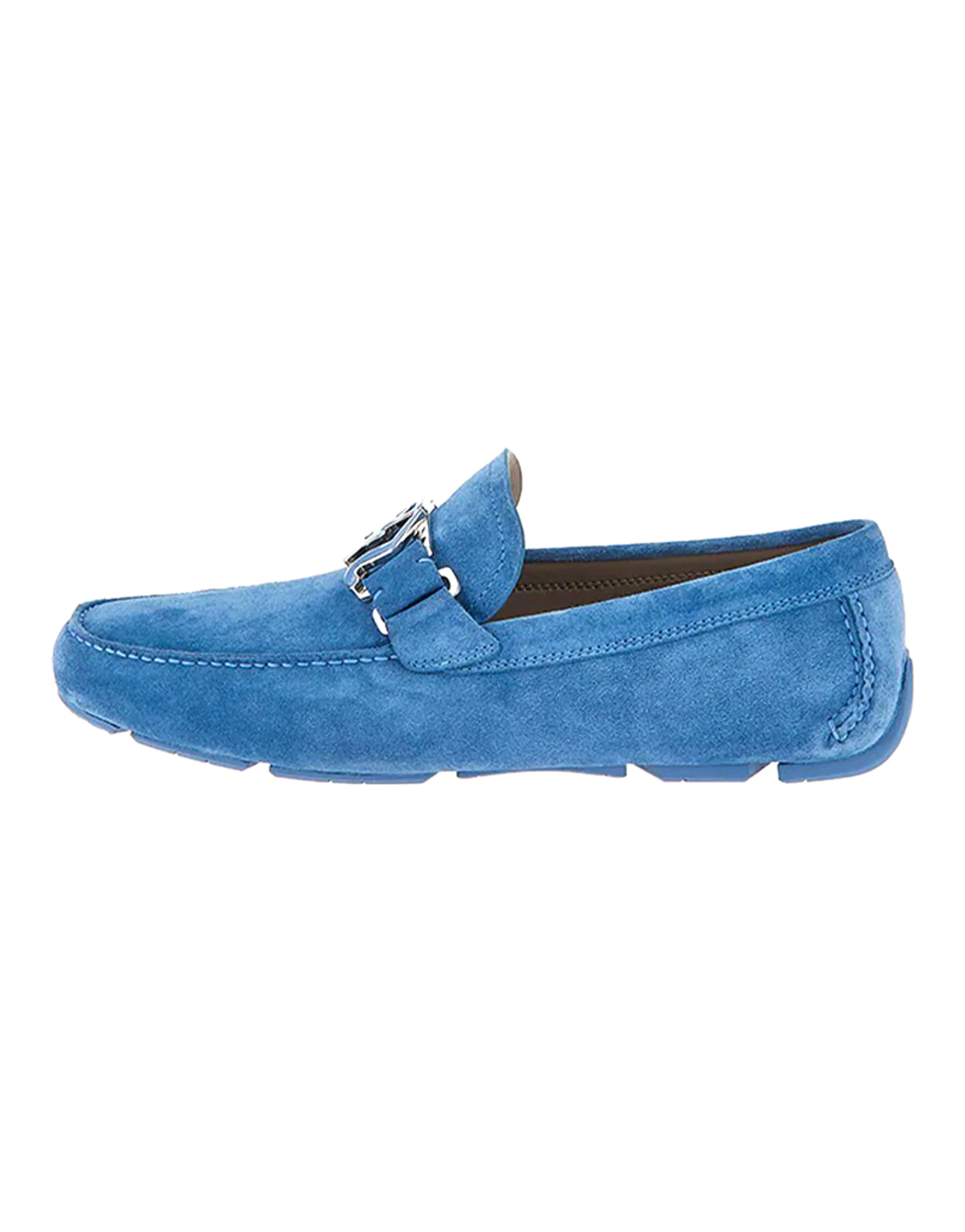 FERRAGAMO Comfort Lightweight Men's Casual Men's Light Blue