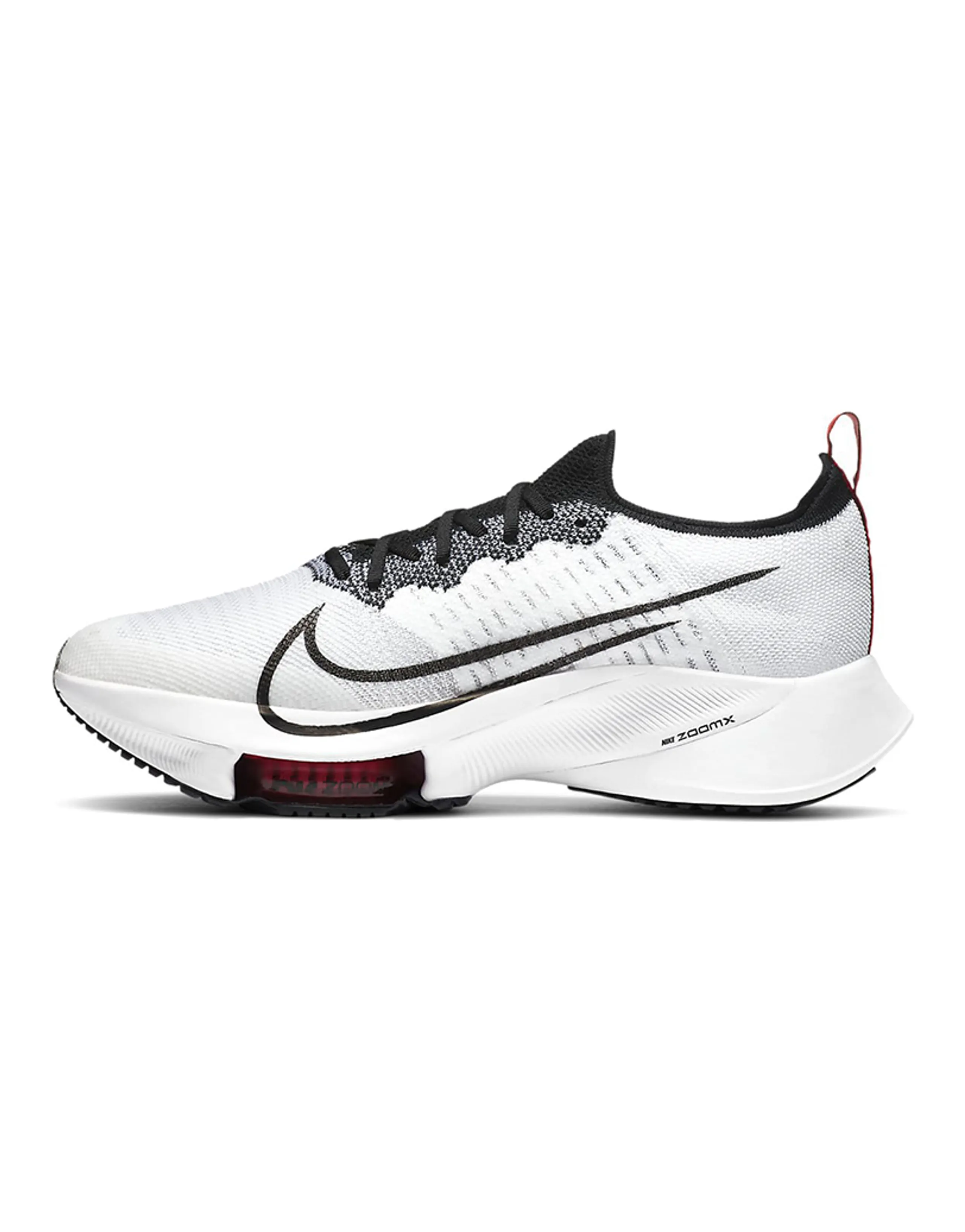 Nike Air Zoom Tempo Next% Flyknit White University Red+E23