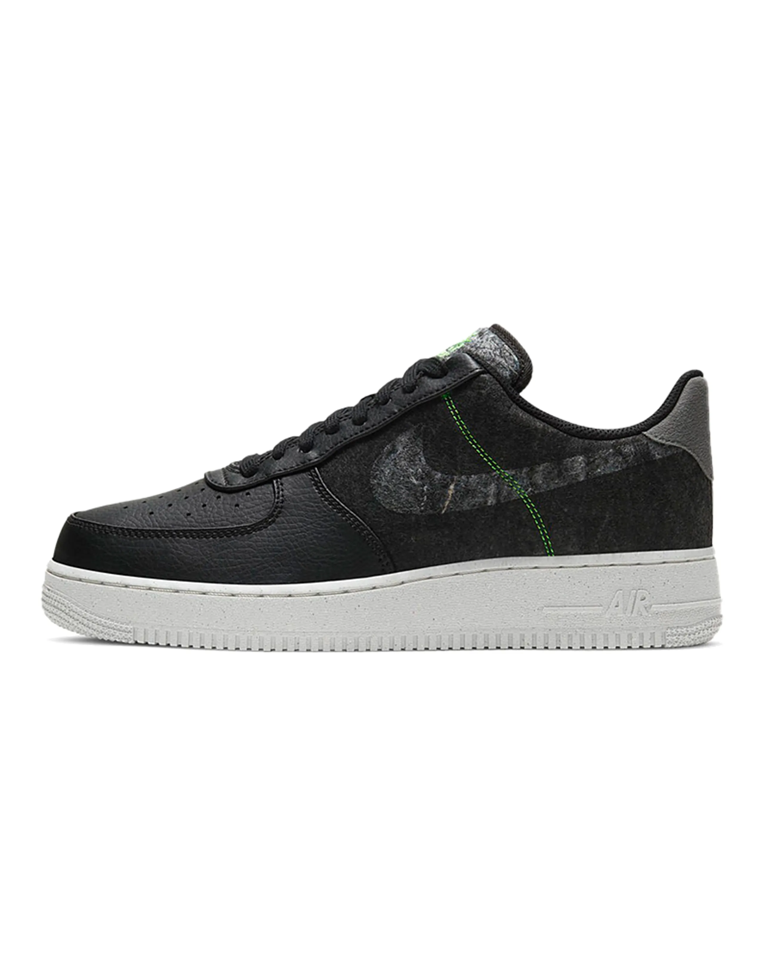 Nike Air Force 1 Low '07 LV8 Black Electric Green