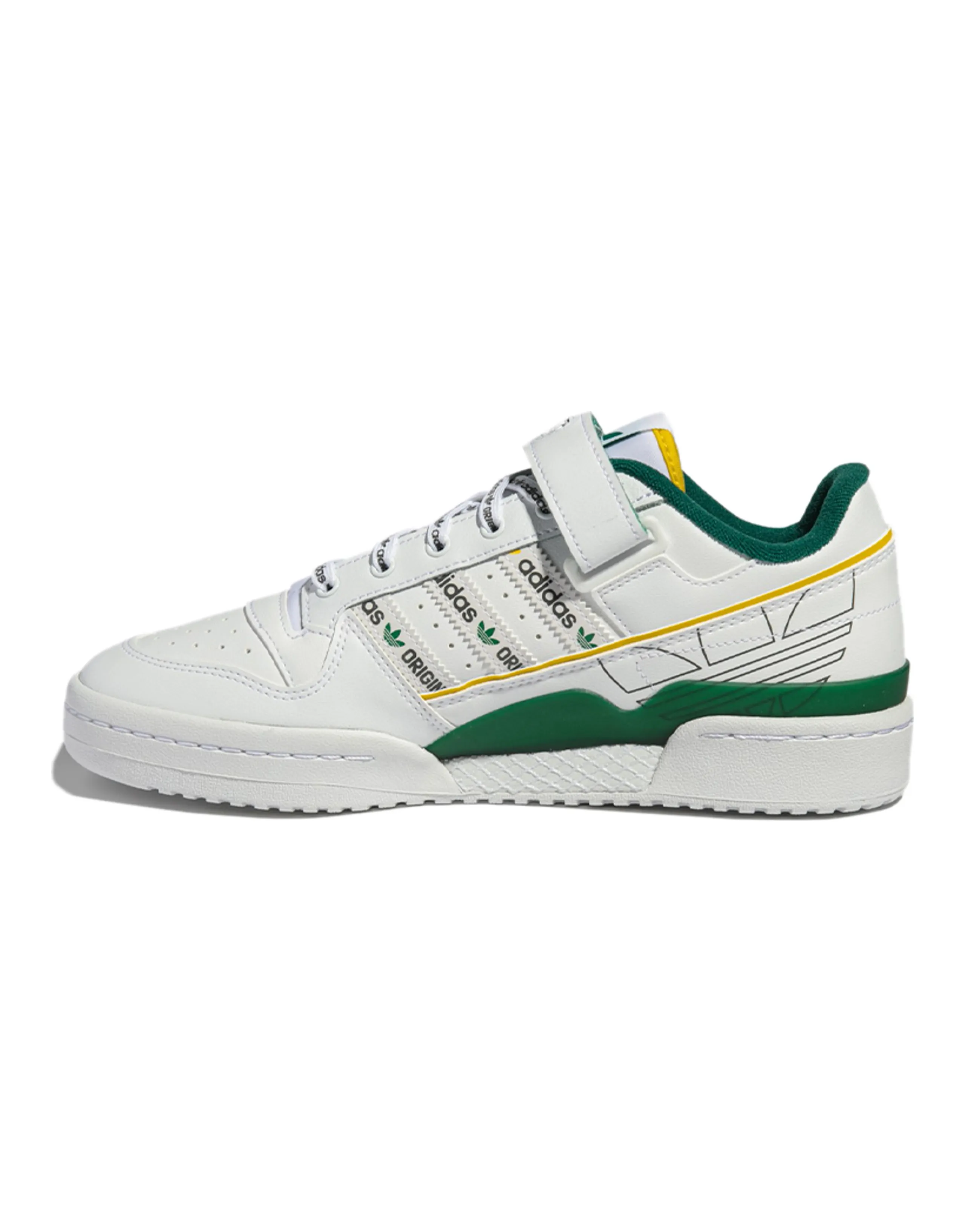Adidas Originals Forum Low Shoes 'White Green'