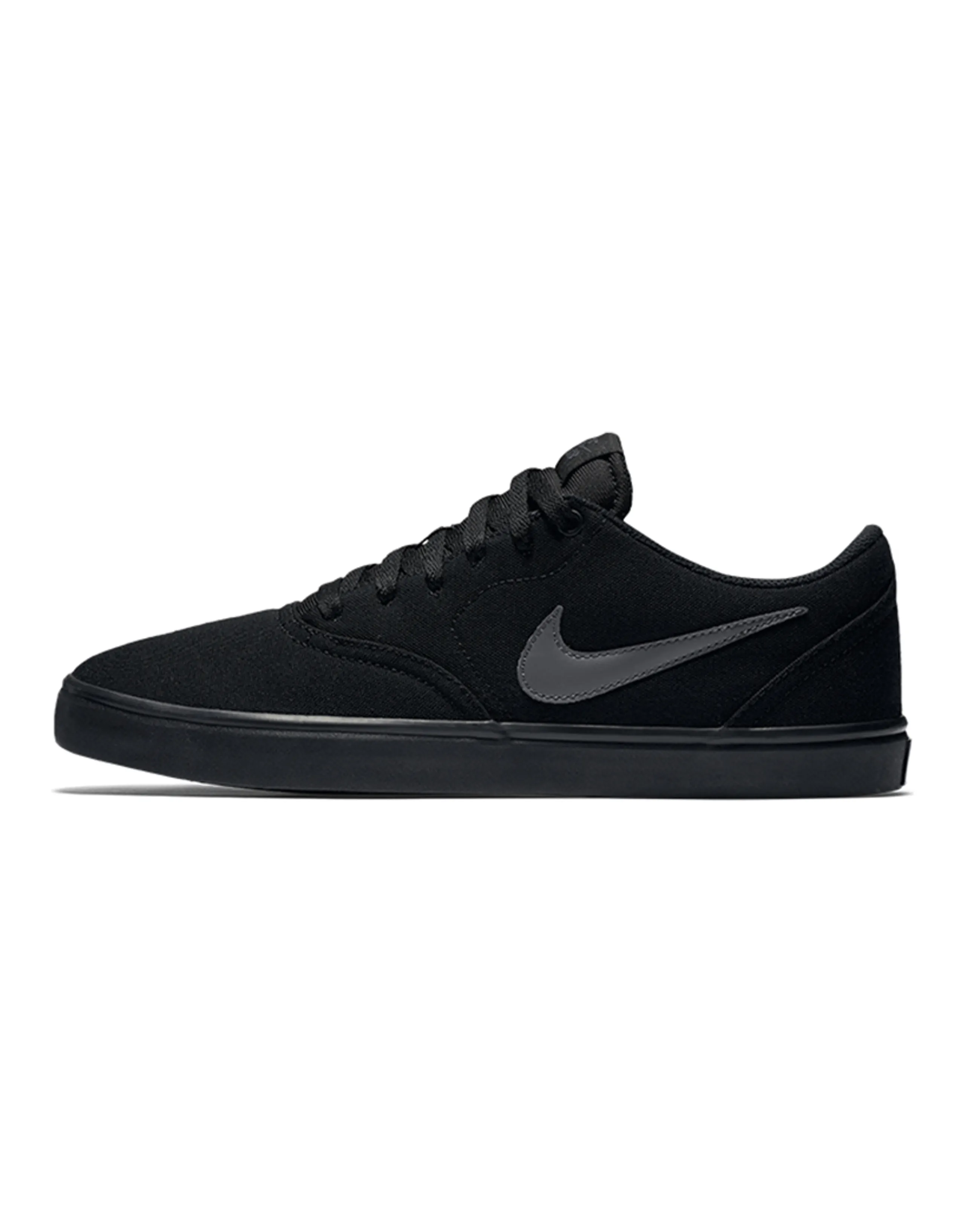 Nike Sb Check Solarsoft Canvas Triple Black
