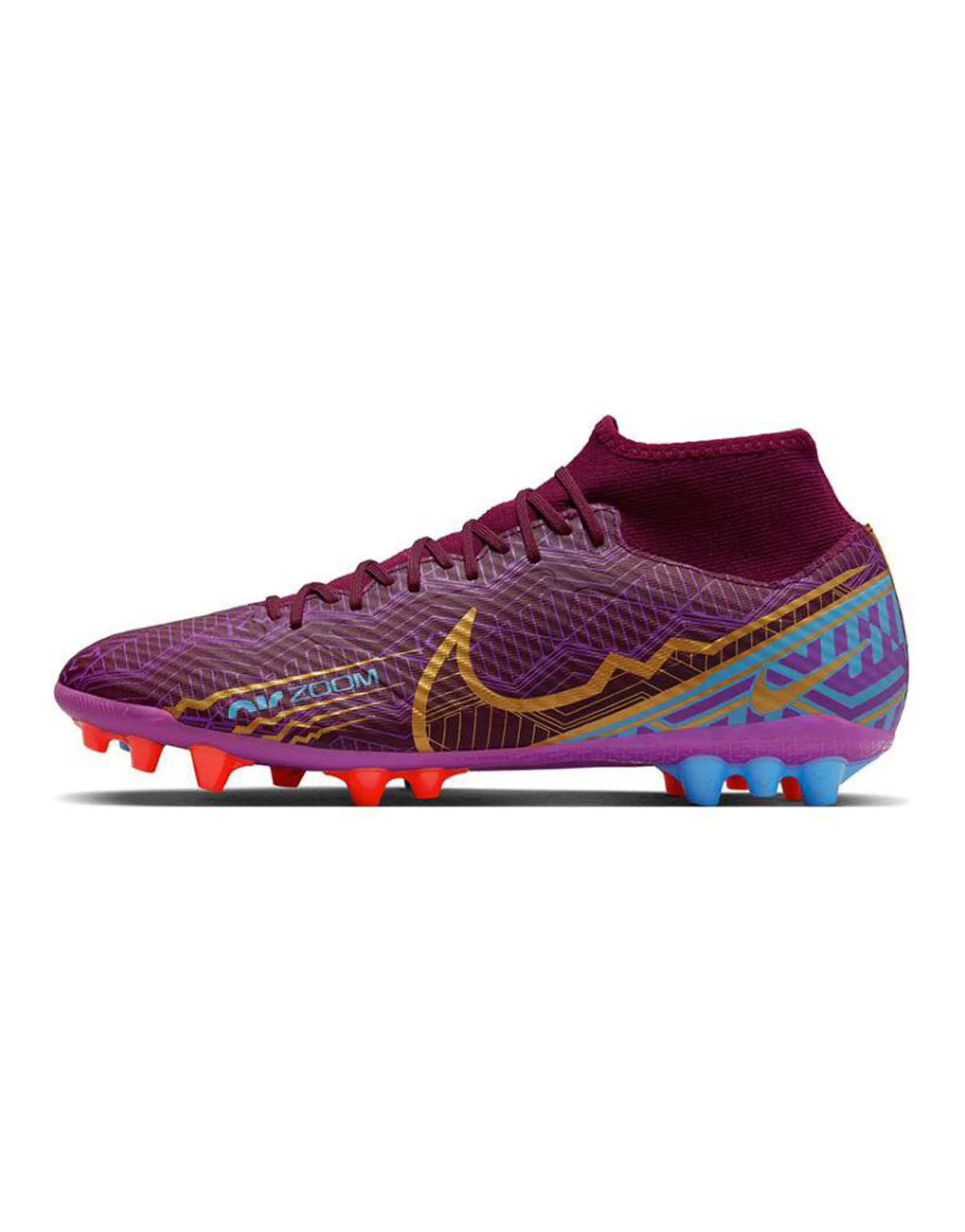 Nike Zoom Superfly 9 Elite KM FG 'Mbappé Dark Beetroot'