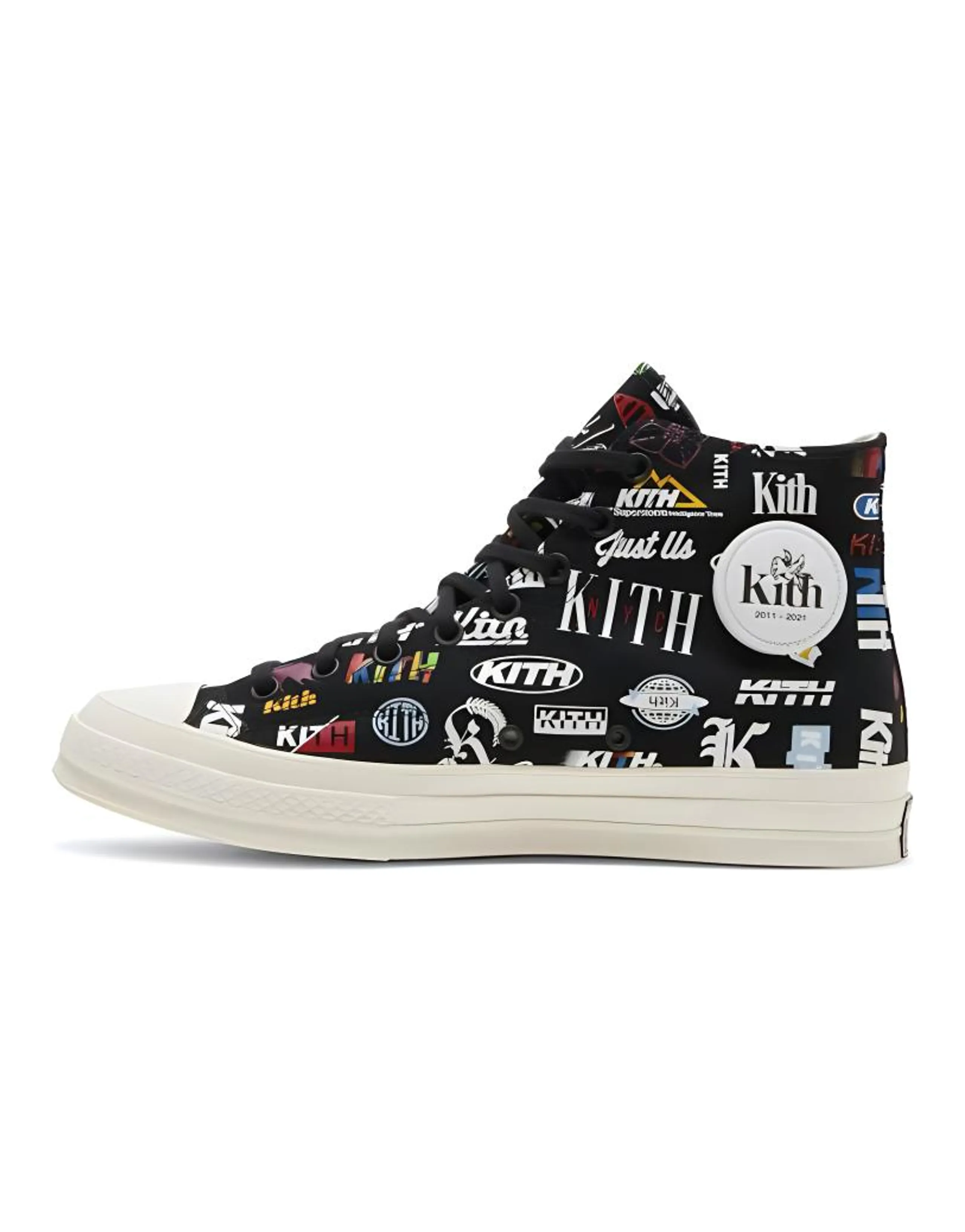 Converse Chuck Taylor All Star 70 Hi Kith 10 Year Anniversary Black