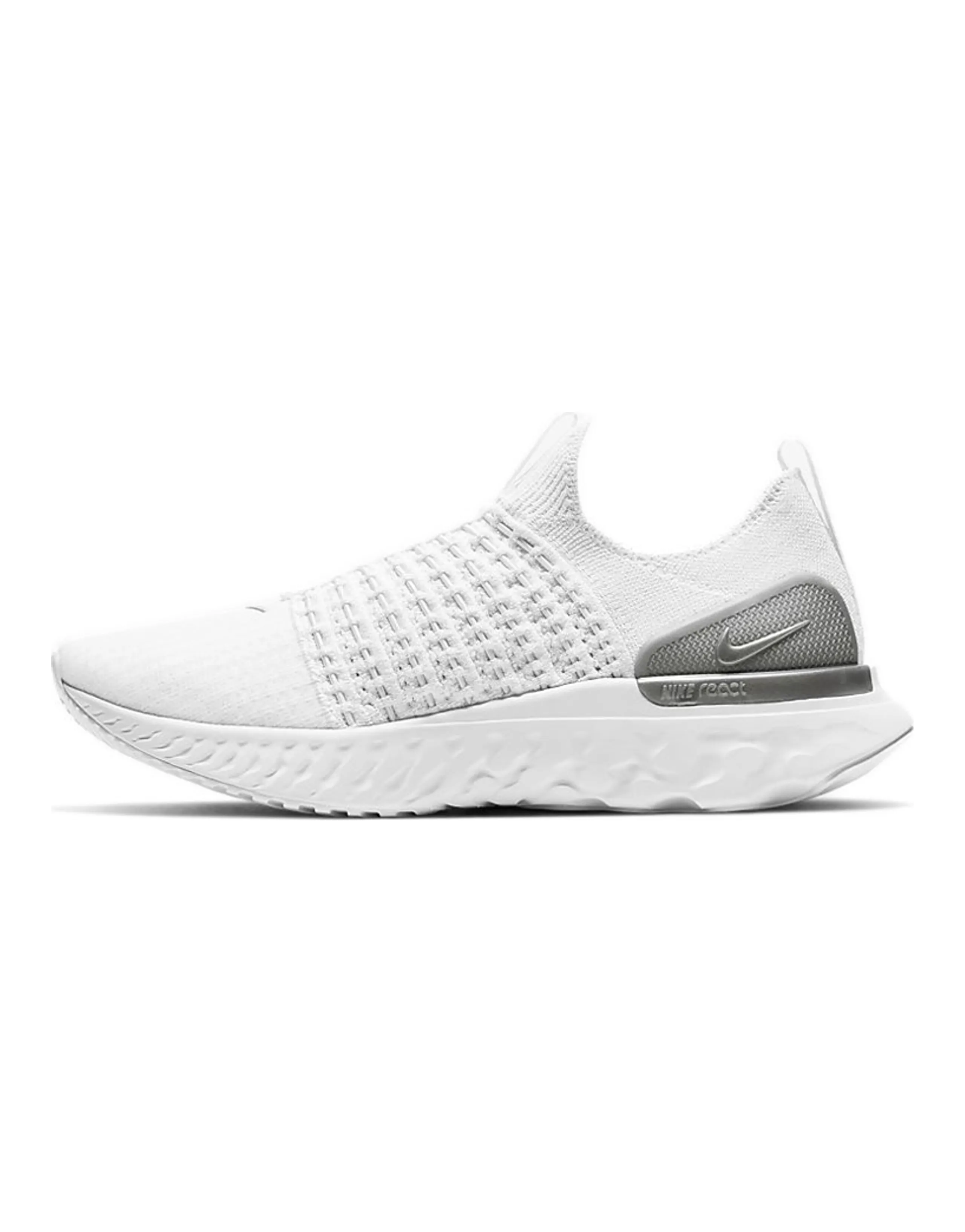 Nike React Phantom Run Flyknit 2 White Pure Platinum Women's
