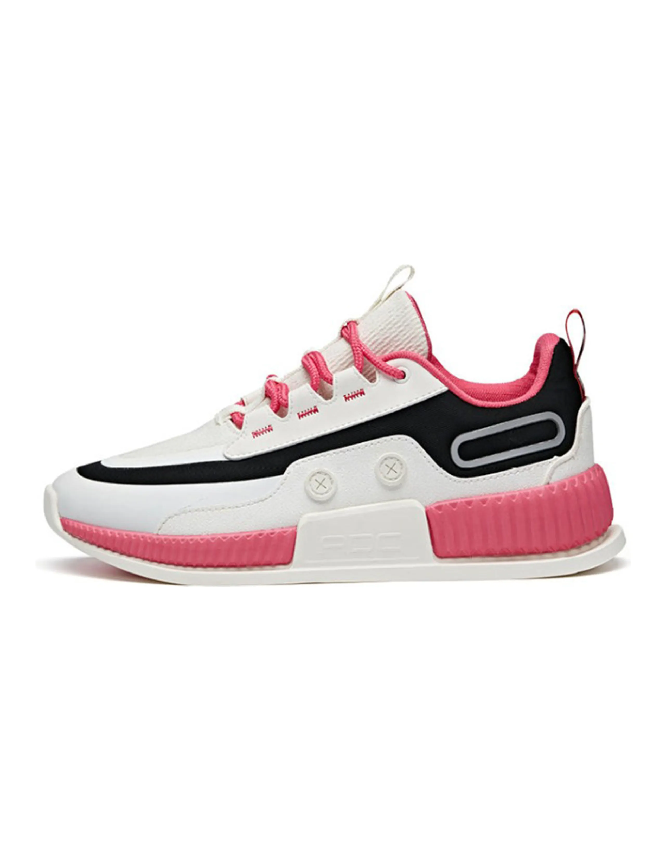 Anta Reject The Ordinary Life Collection Low-Top Skateboard Shoes Women's White Black Purple