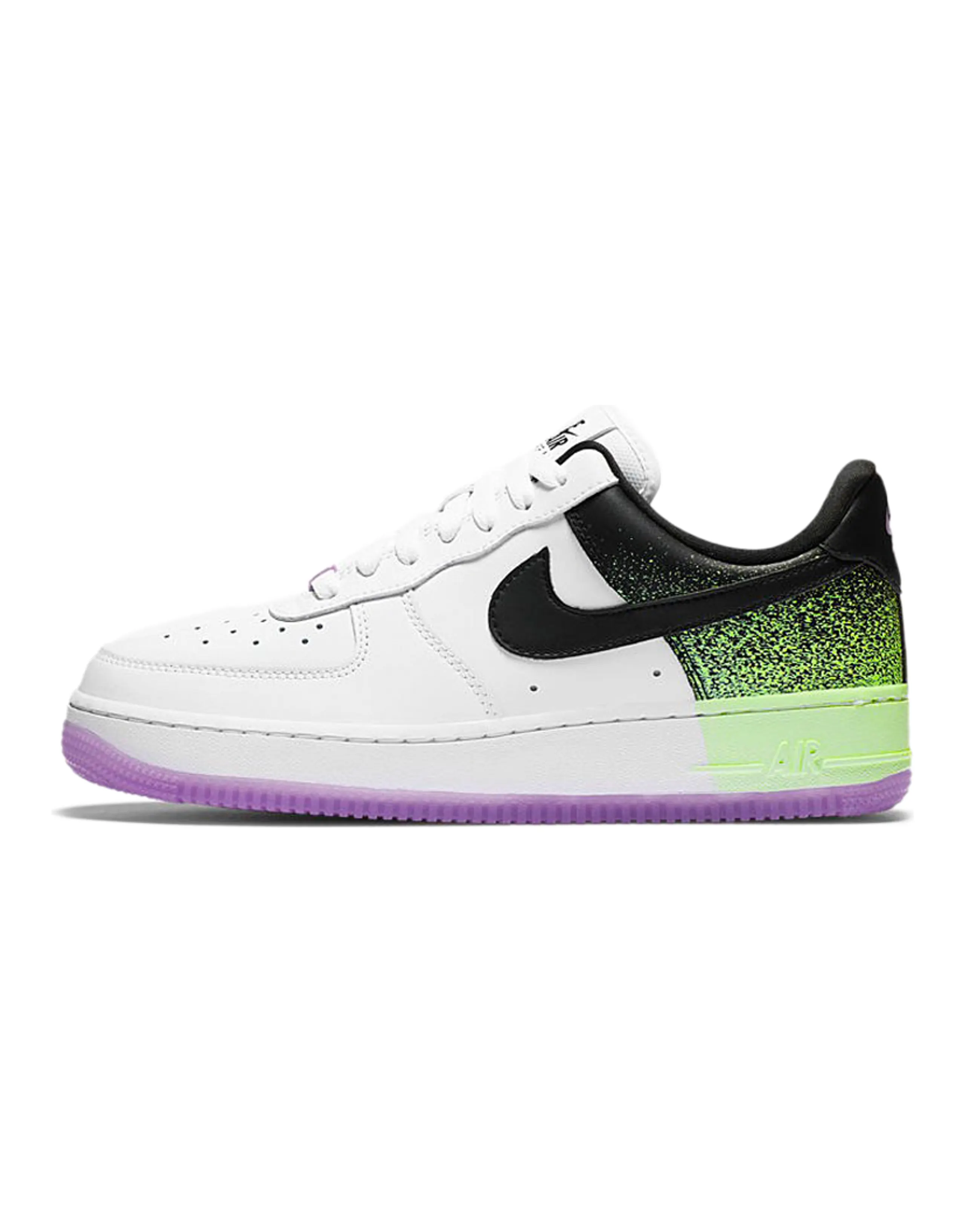 Nike Air Force 1 Low Splatter Barely Volt Fuchsia Glow Women's