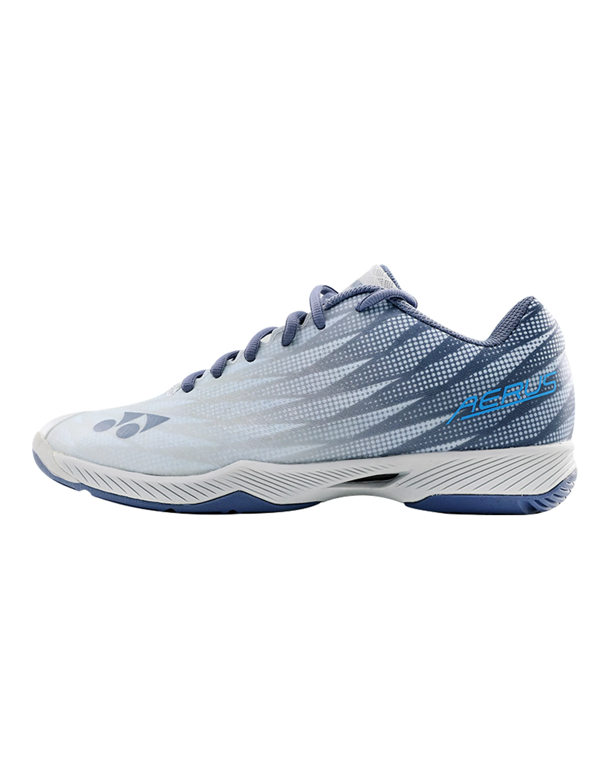YONEX POWER CUSHION AERUS Z Badminton Shoes Unisex Low-Top Blue Gray